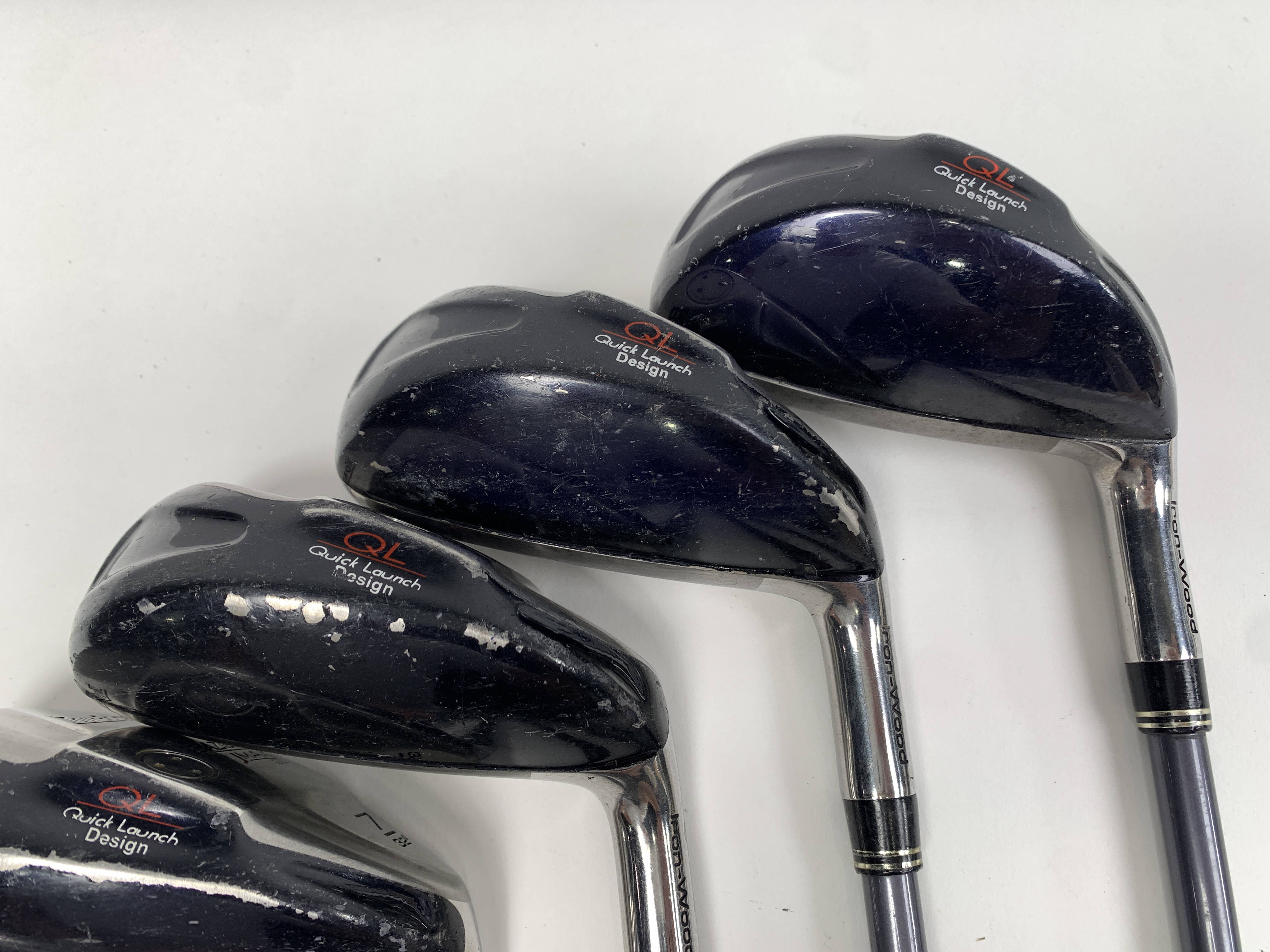 【完売品】GOOLD GOLF ROCKERS BIG-G NAVY SETUP Tour Edge Bazooka Jmax QL Ironwood Set 4-PW+AW Aldila NVS 60