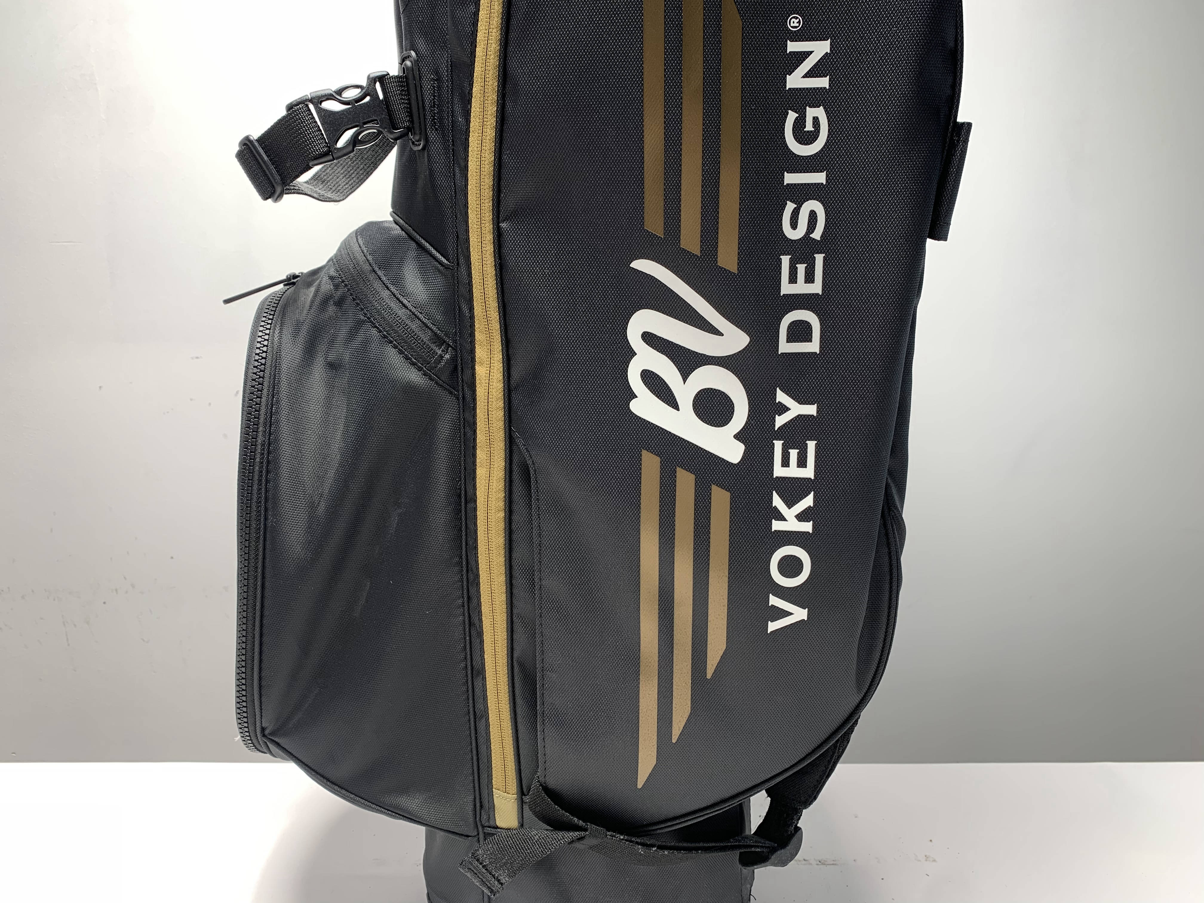 Titleist BV Vokey Design Stand Bag Black Gold 4-Way Divide Dual