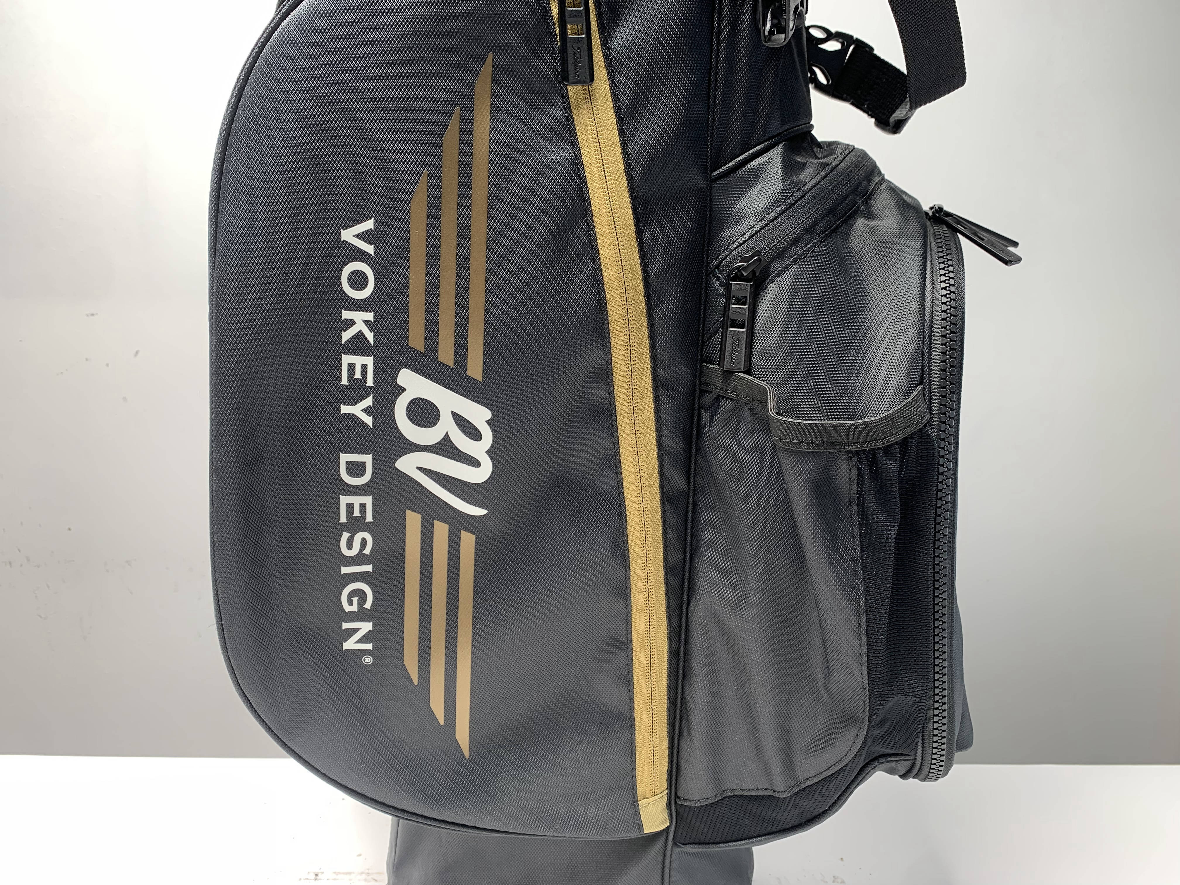Titleist BV Vokey Design Stand Bag Black Gold 4-Way Divide Dual