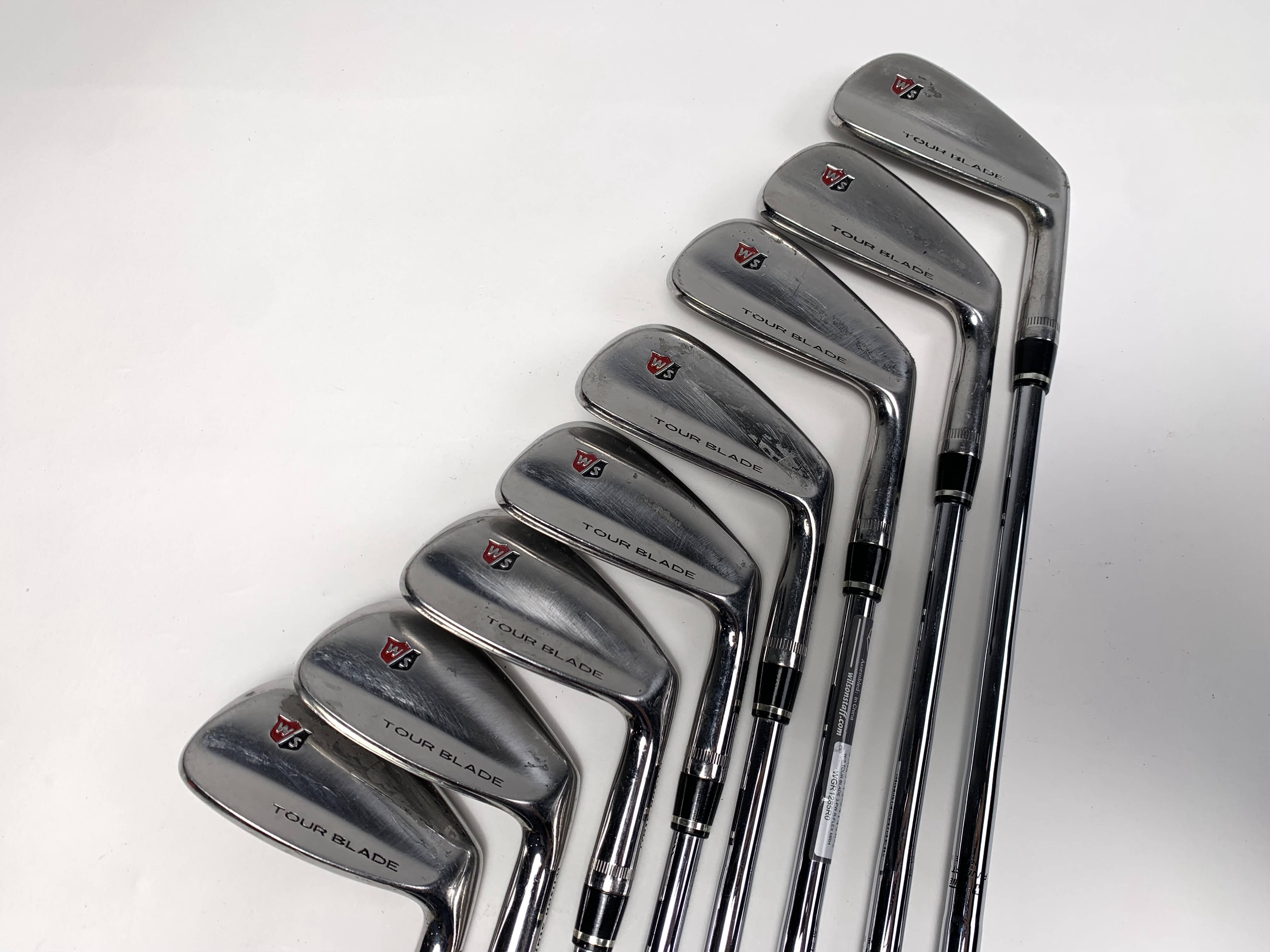 Wilson Tour blade Iron Set 3-PW True Temper TX-105 105g Regular 