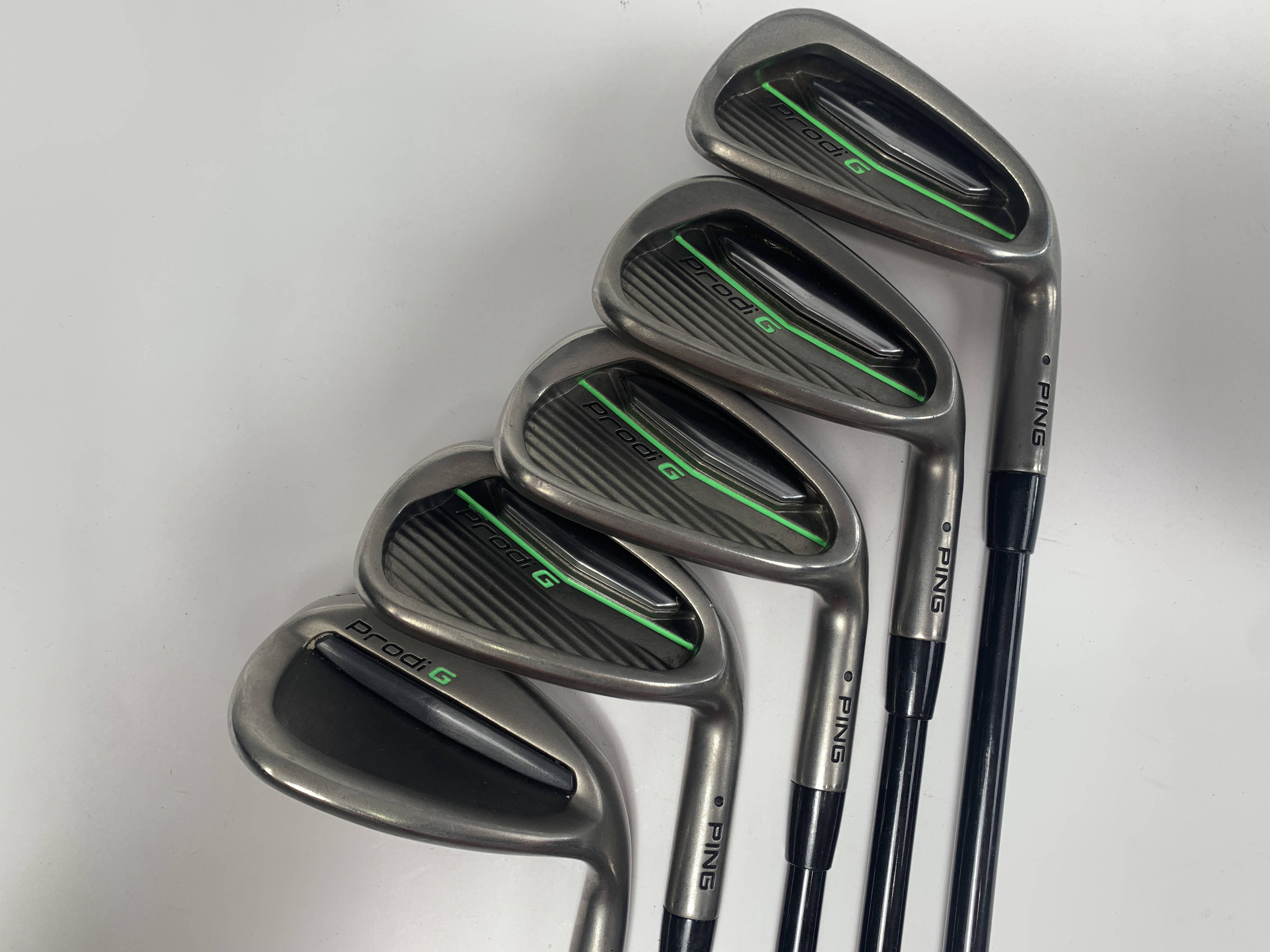 Ping Prodi G Iron Set 7-PW+SW Black Dot Prodi G Youth Graphite