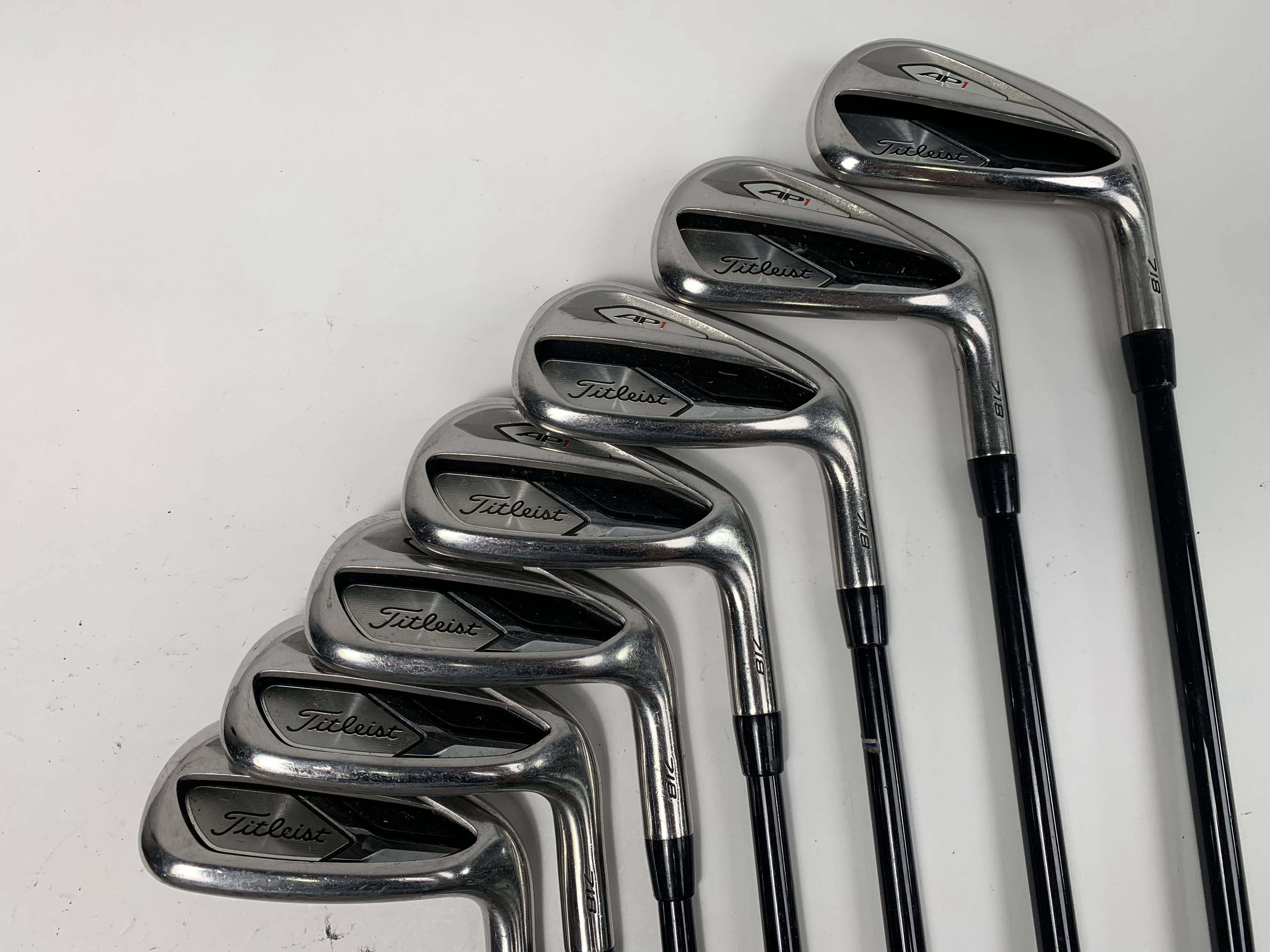 Set De Fers Titleist 718 AP1 – 4-PW + 48° + 53° – Graphite Regular – Droitier