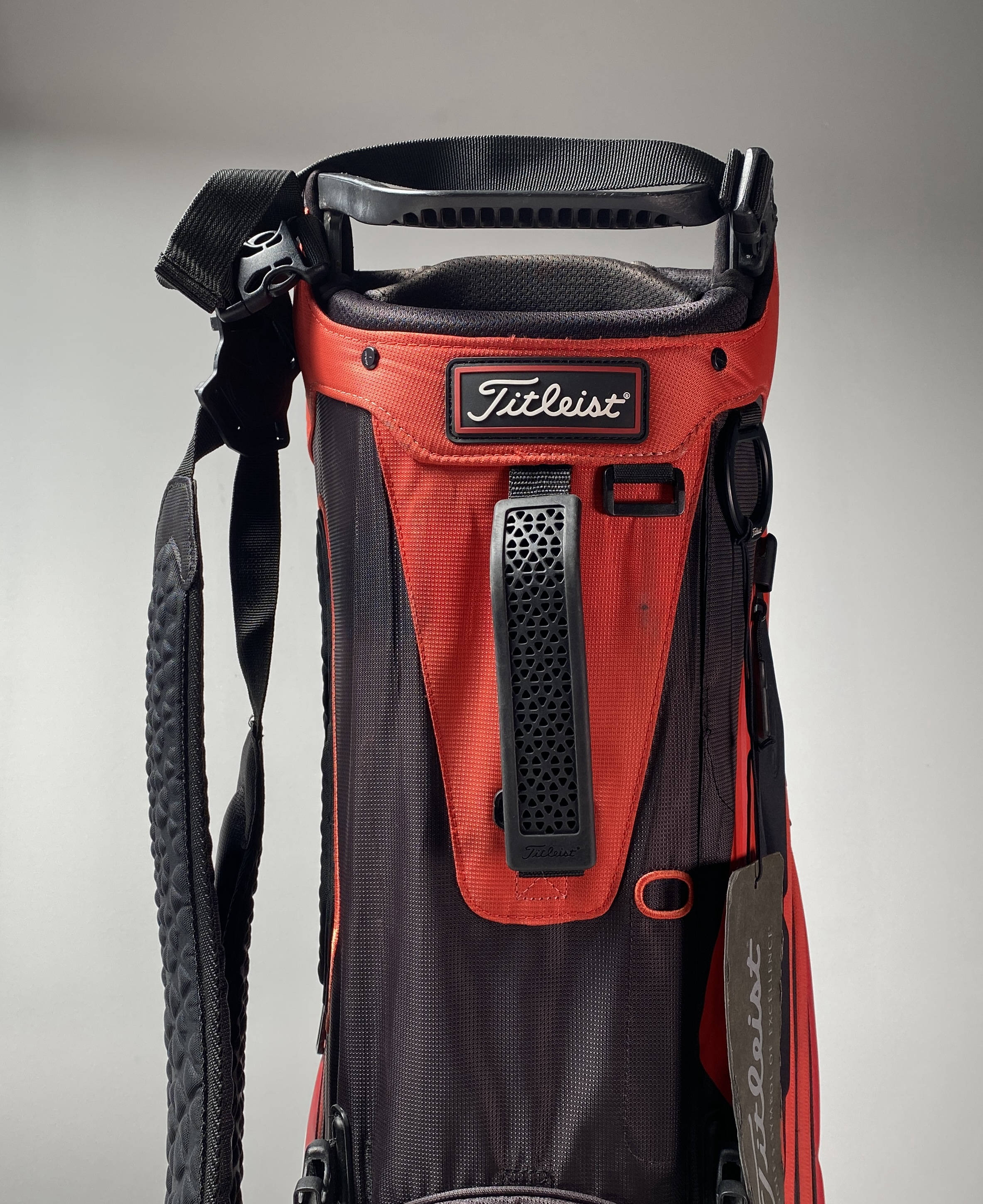 Titleist Hybrid 14 Stand Bag Black Red White 14-Way Divide Dual