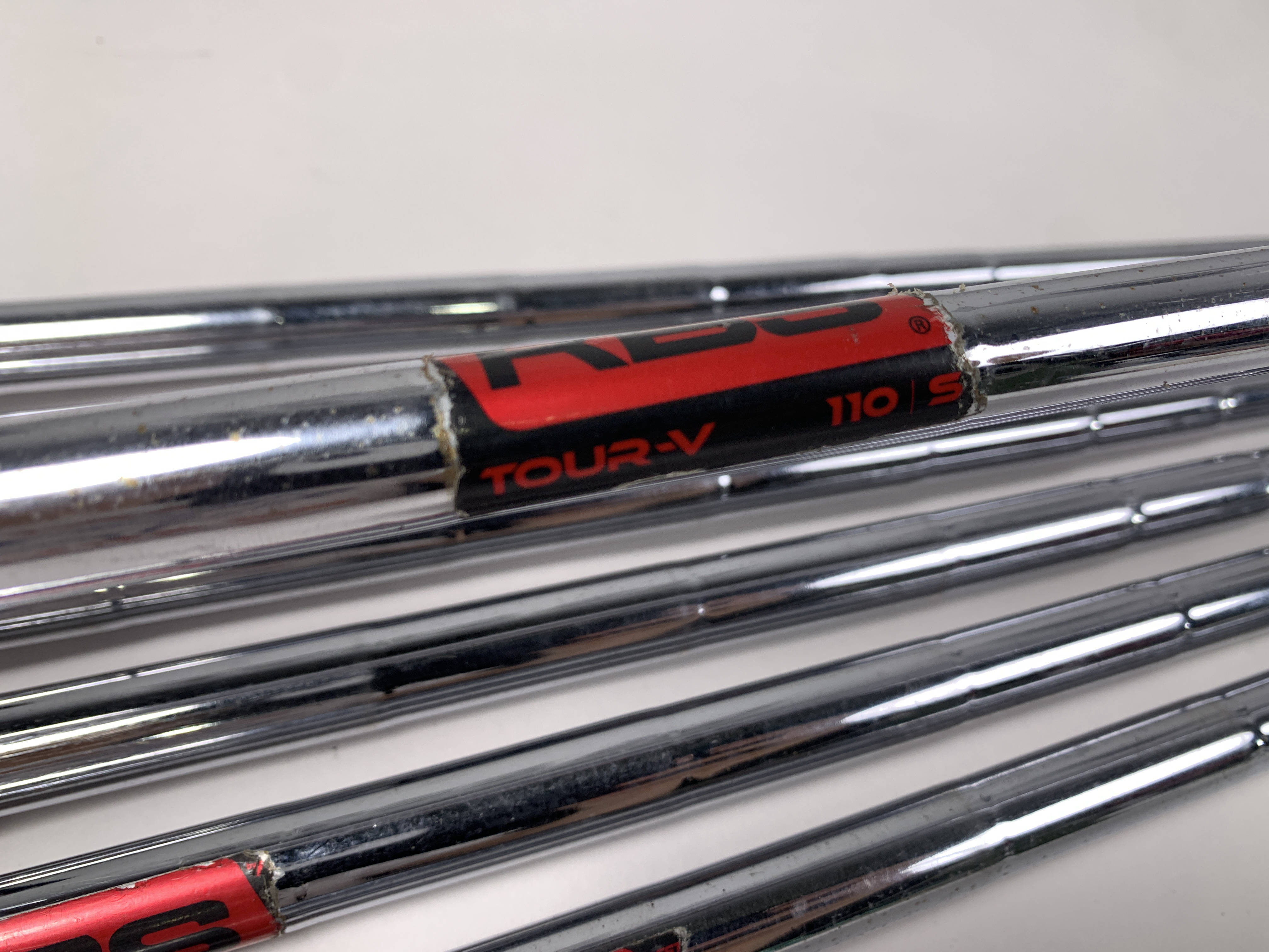Srixon Z585 Iron Set 5-PW+AW KBS Tour V 110g Stiff Steel RH