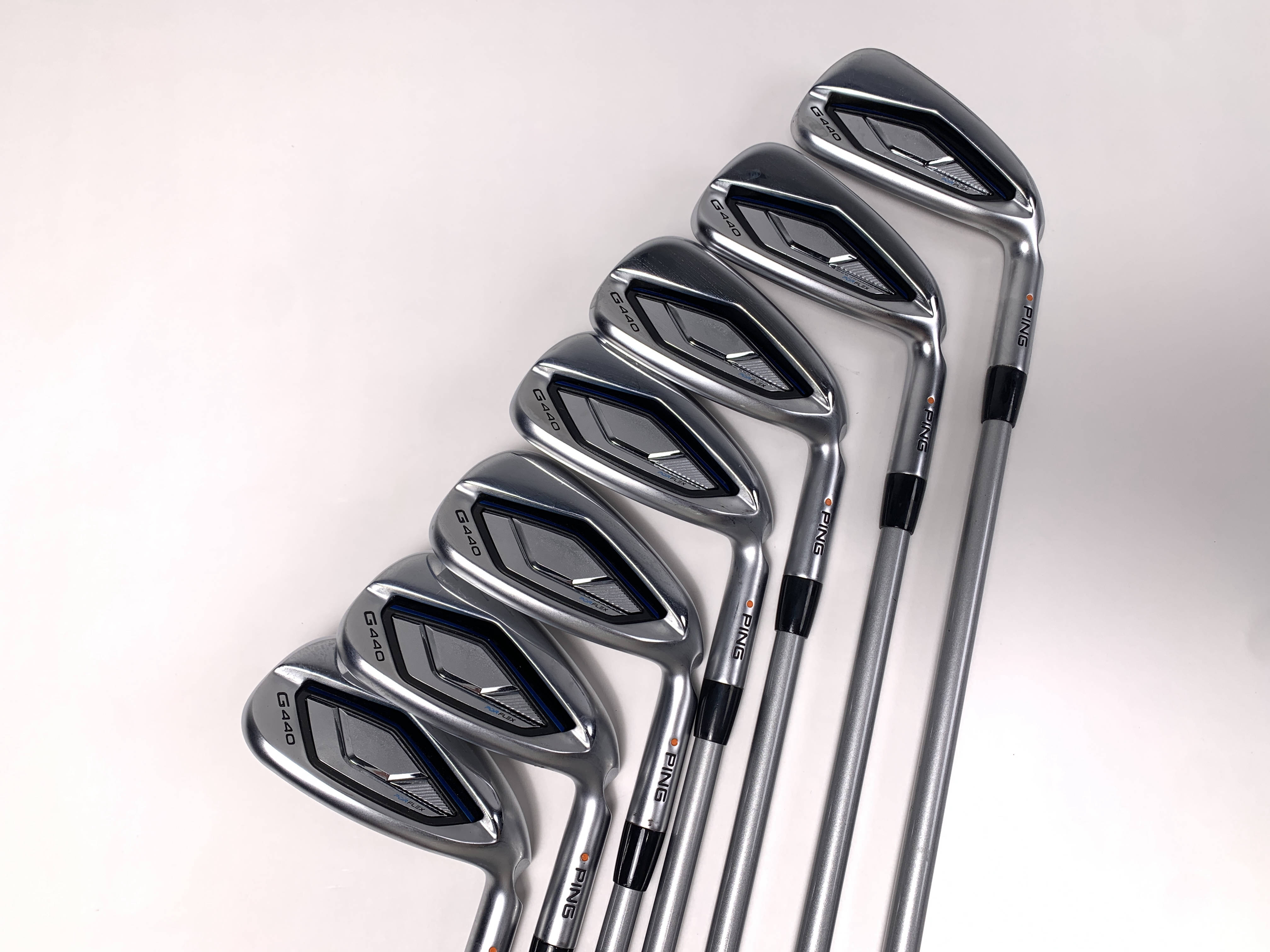 Ping G440 Iron Set 6-PW+AW+GW Orange Dot Alta Quick Lite