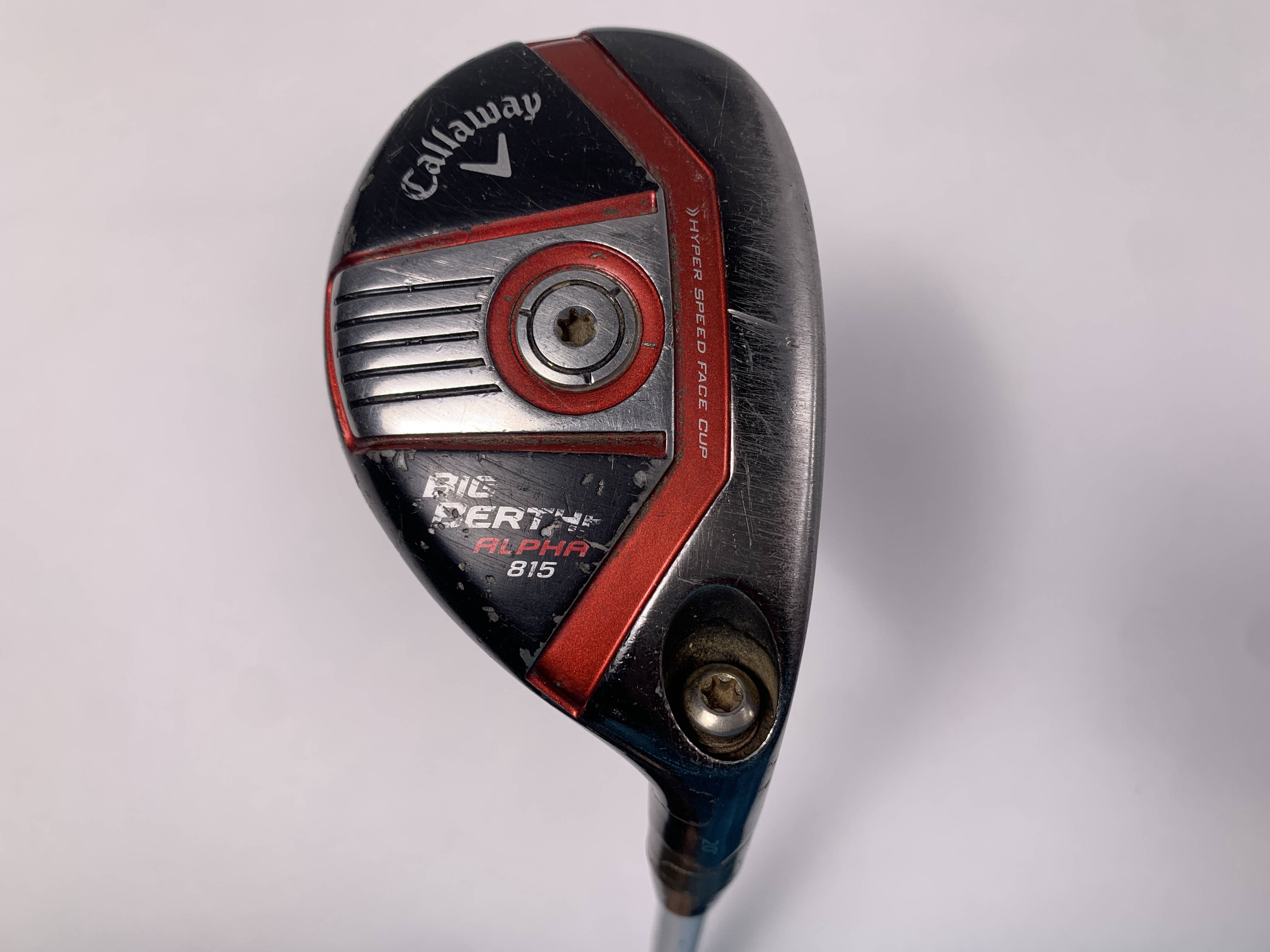 Callaway Big Bertha Alpha 815 3 Hybrid 20* Fujikura Speeder 865 Callaway Big Bertha Alpha 815 3 Hybrid 20* Fujikura Speeder 865