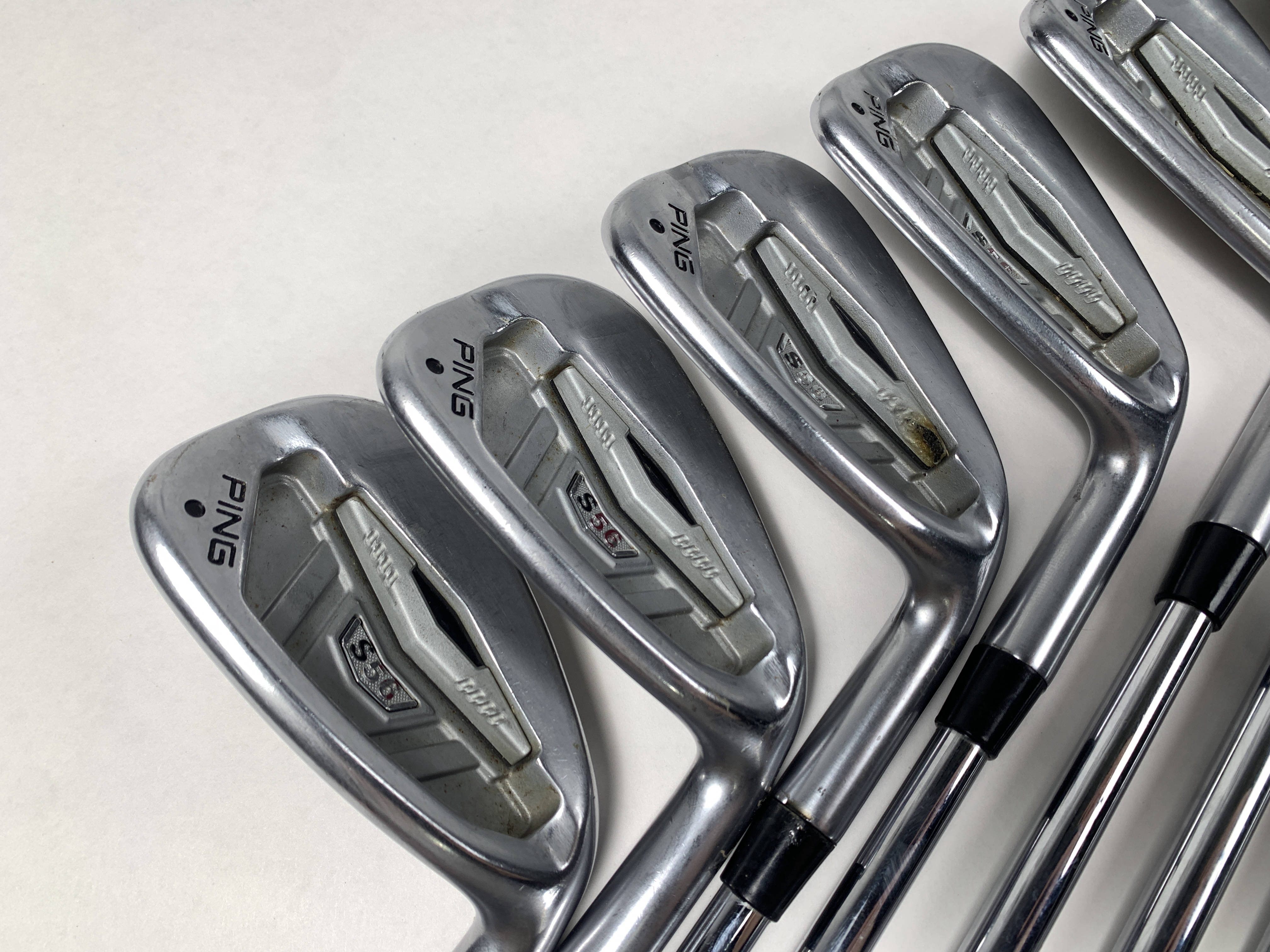 Ping S56 Iron Set 3-PW Black Dot True Temper Dynamic Gold S300