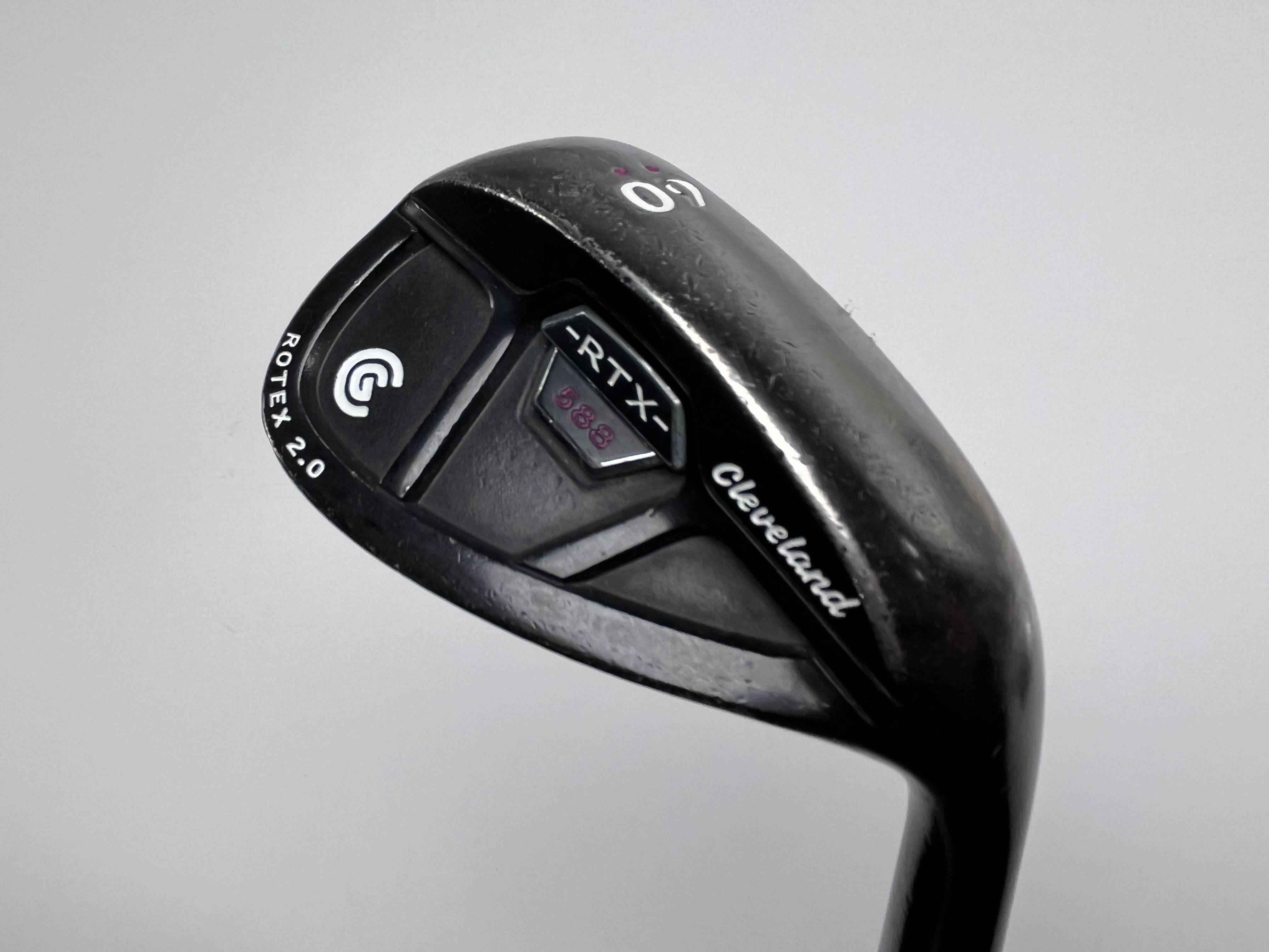 Cleveland 588 RTX 2.0 CB Black Satin Wedge 60* 12 Bounce UltraLite