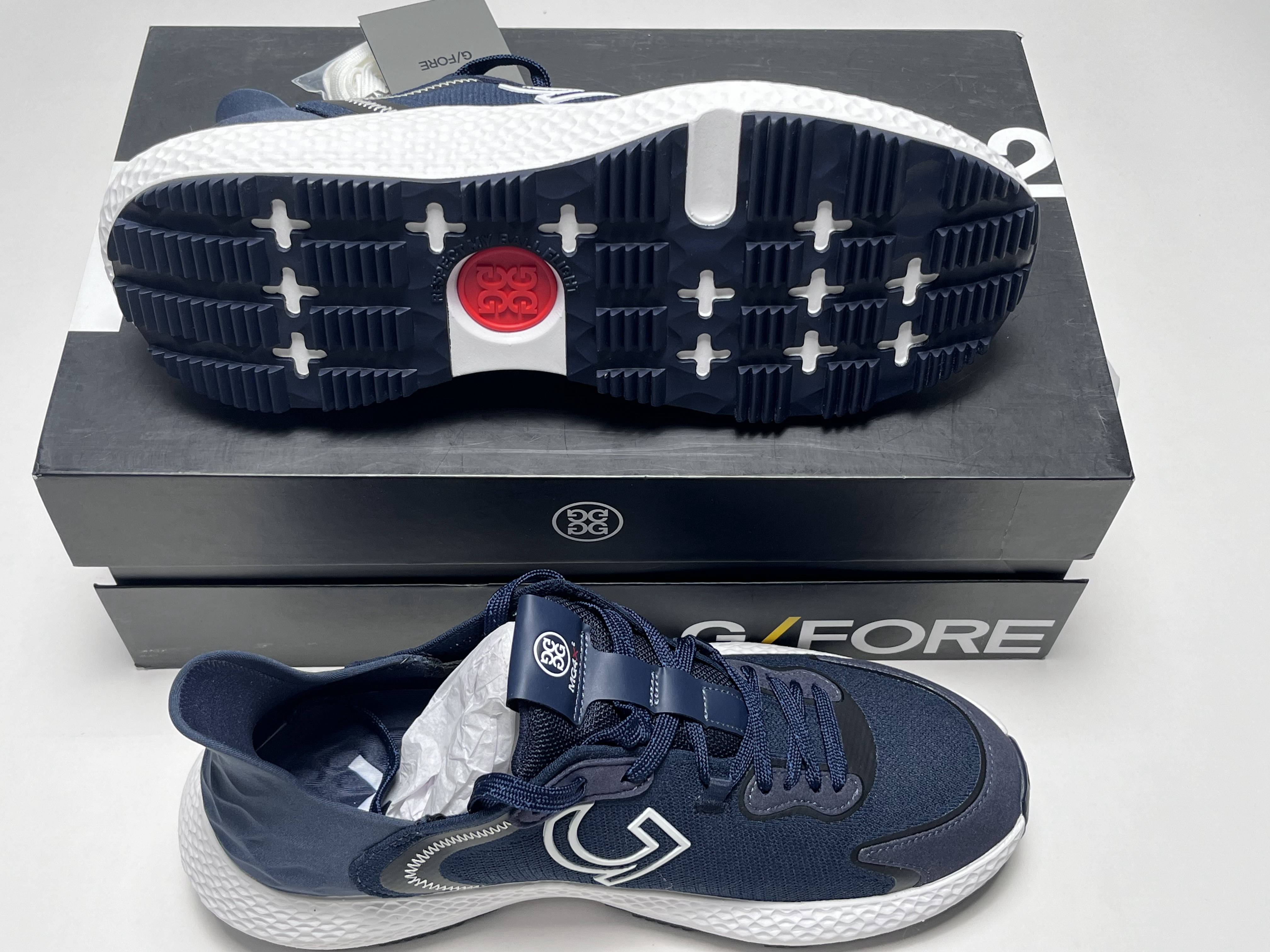 G/Fore MG4X2 Golf Cross Trainer Golf Shoes Blue Men's SZ 10