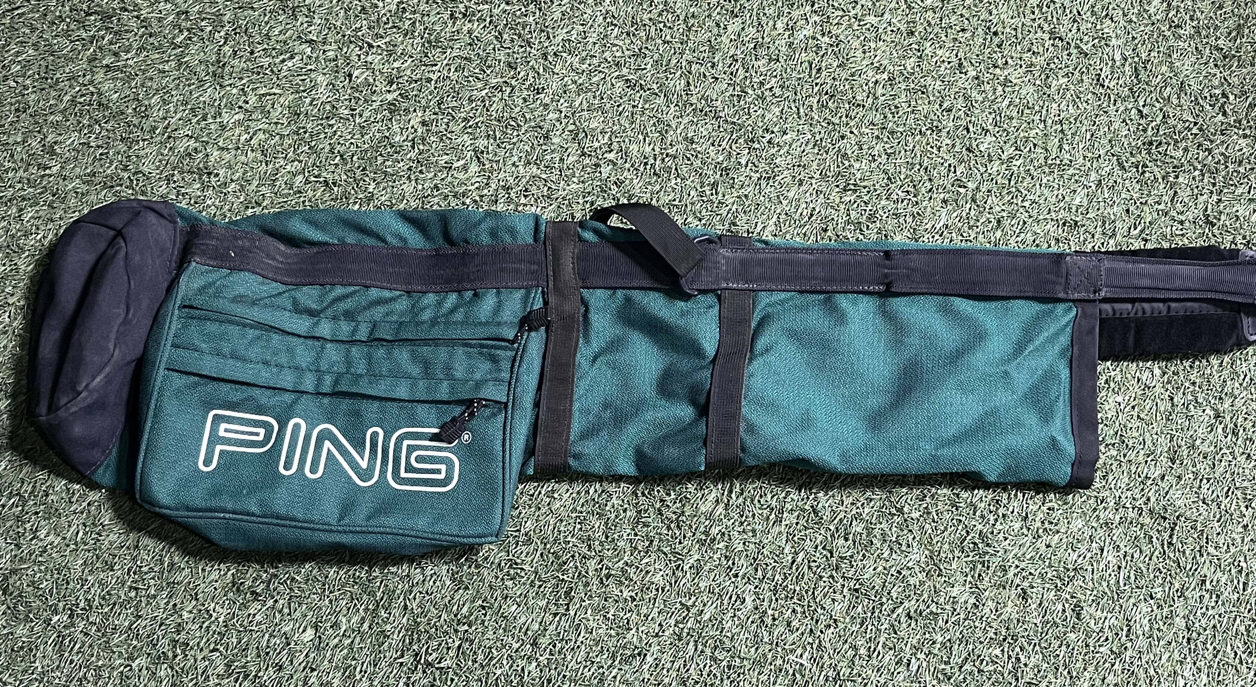 Ping Moonlite Carry Sunday Bag Divide Single Strap Golf Bag | eBay
