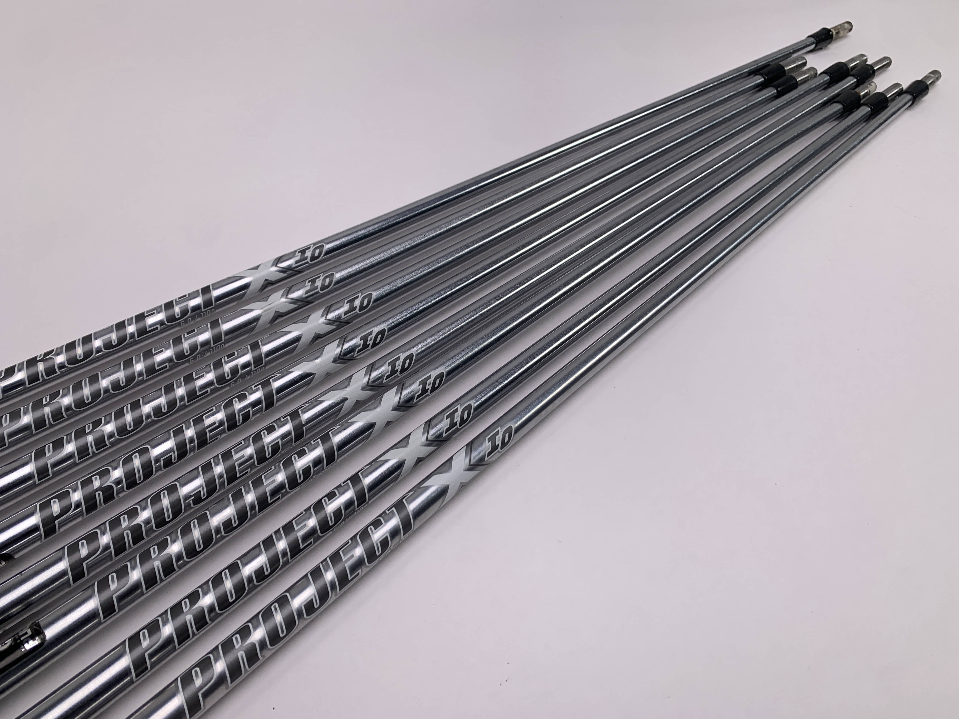 Project X IO 6.0 110g Stiff Steel Iron Set 8 Shafts 34.25''-37.50