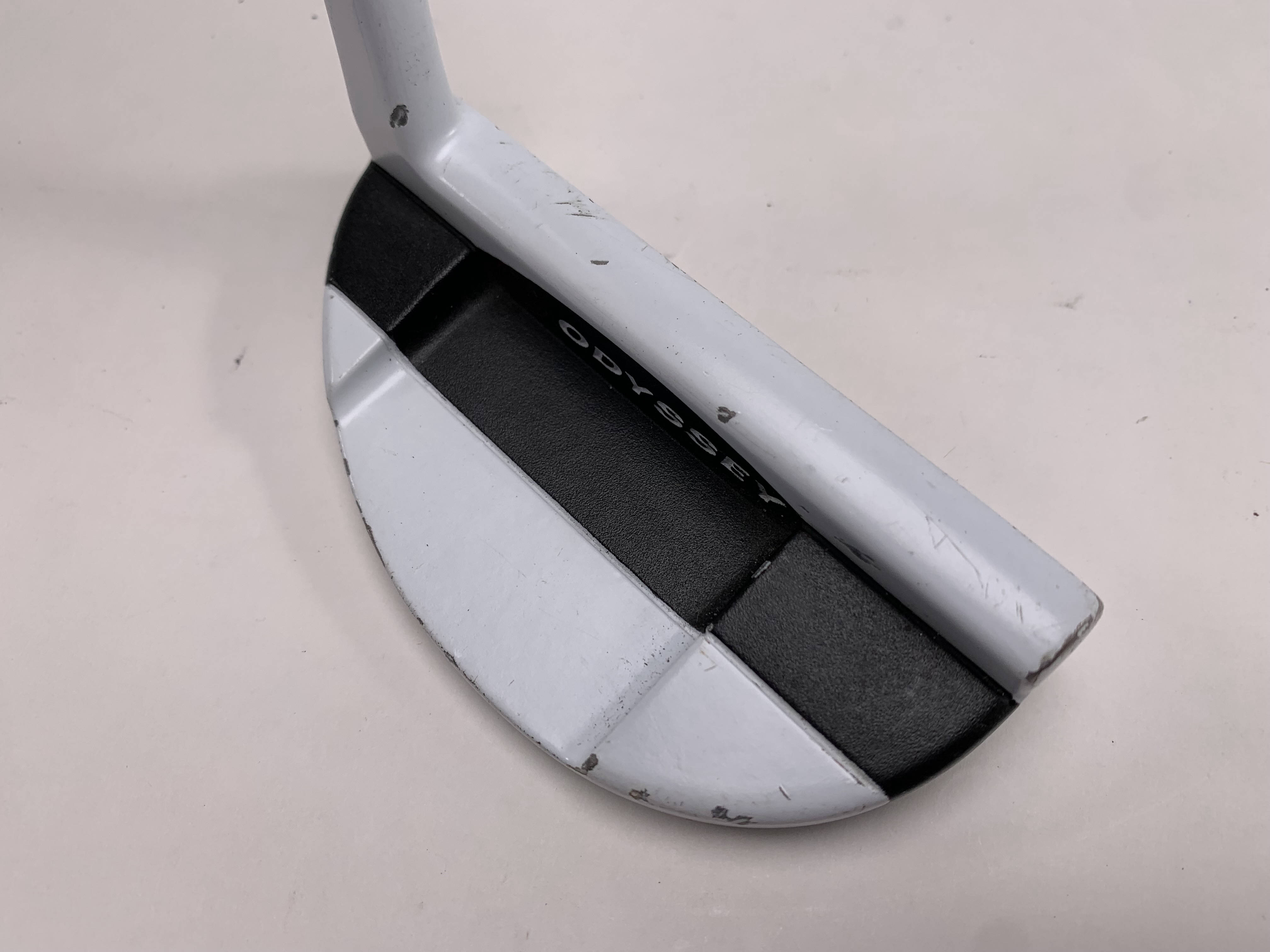 Odyssey Versa #9 White Black White Putter Steel Right