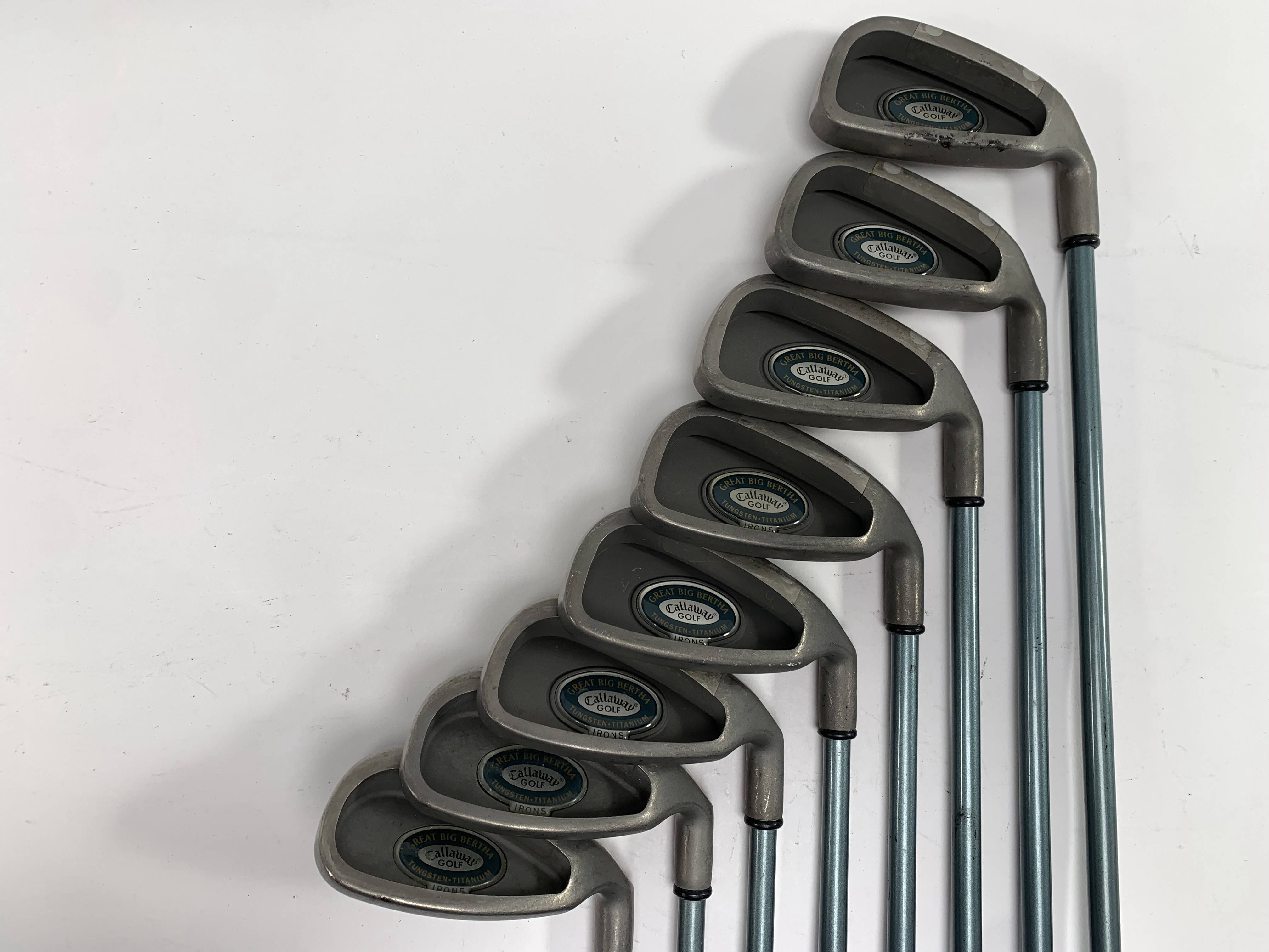 Callaway Big Bertha Tungsten Titanium Iron Set 4-PW+SW Ladies