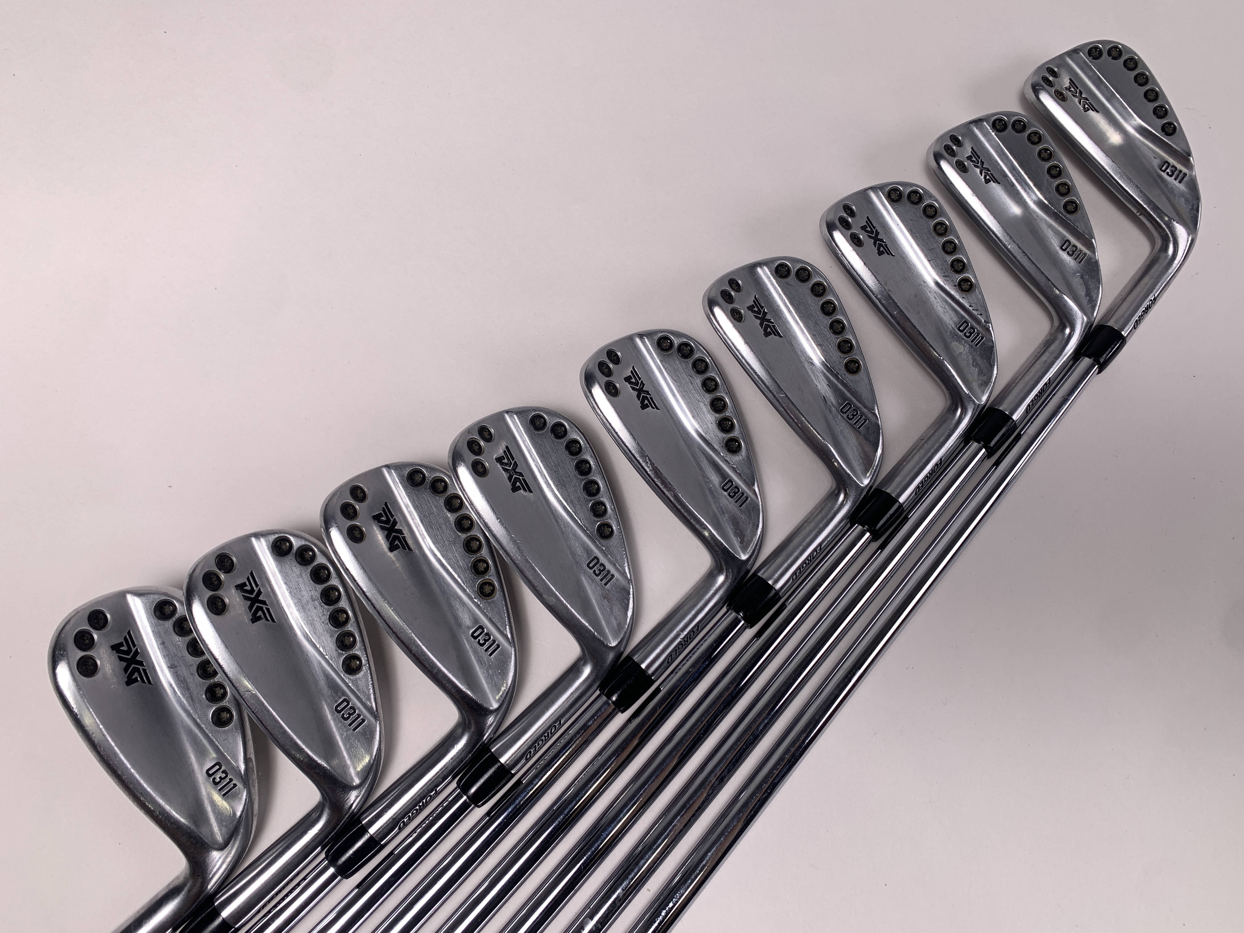 PXG 0311 Forged Iron Set 4-PW+GW+SW Dynamic Gold R300 105g Regular