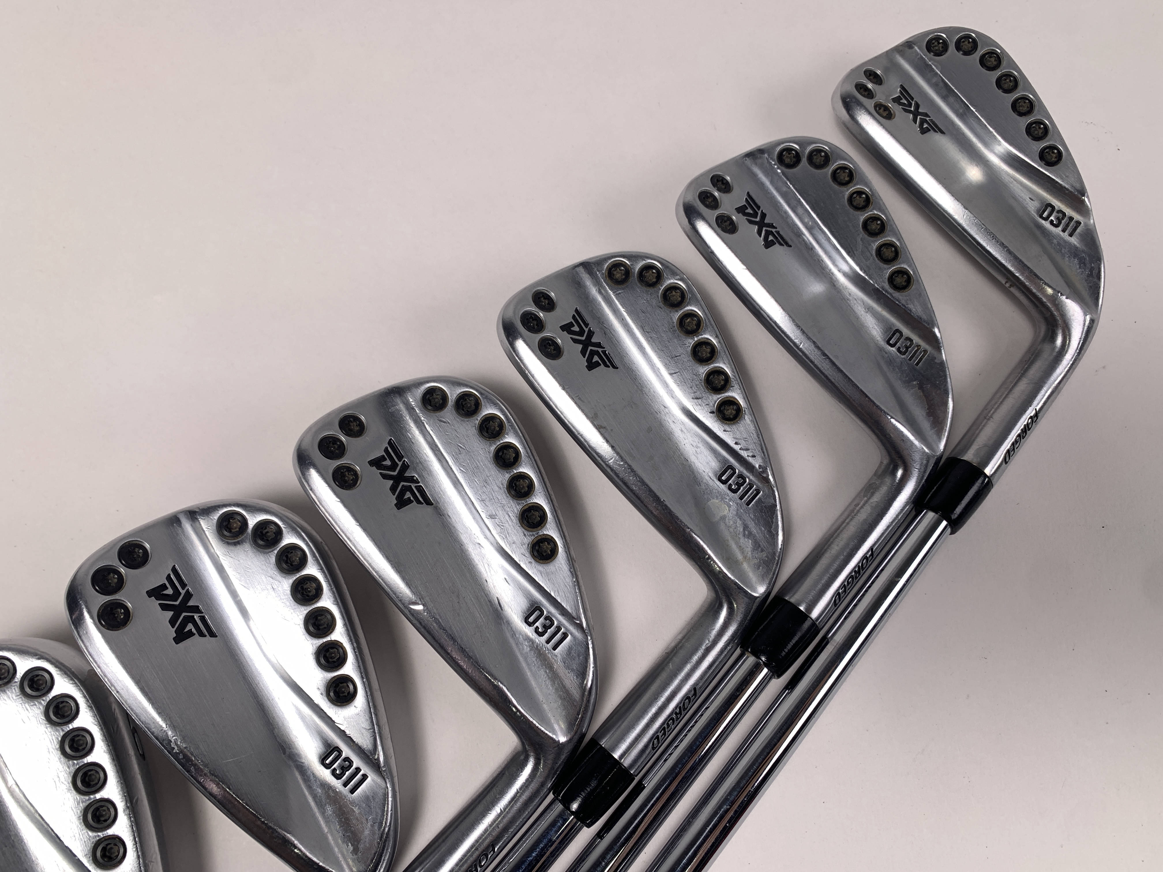 PXG 0311 Forged Iron Set 4-PW+GW+SW Dynamic Gold R300 105g Regular
