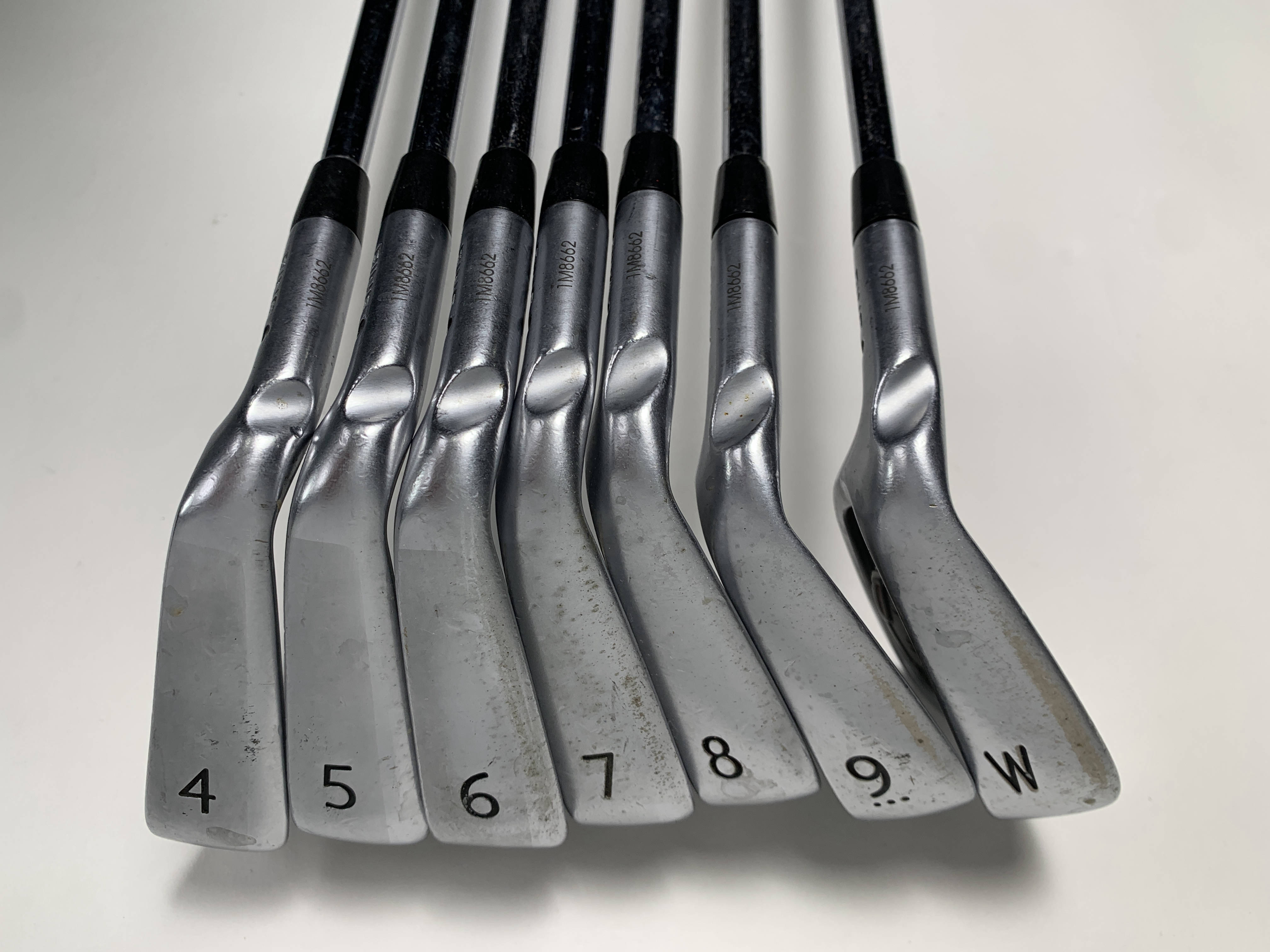 Ping Anser Forged 2010 Iron Set 4-PW Black Dot Project X 6.0 Stiff