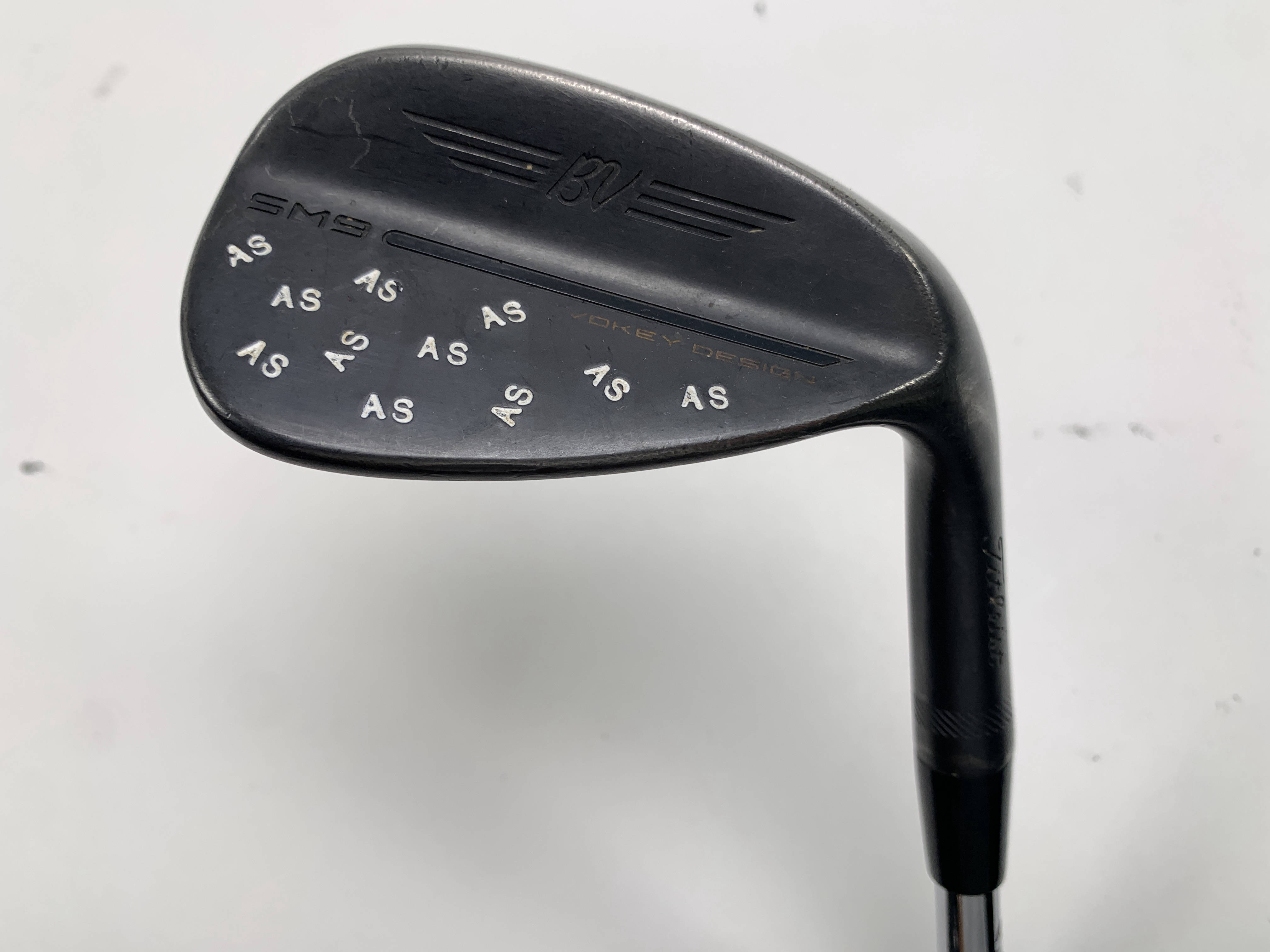 Titleist 52° 12 F GRIND ウェッジ Titleist Vokey SM9 Jet Black Gap Wedge 52* 12 F-Grind Wedge