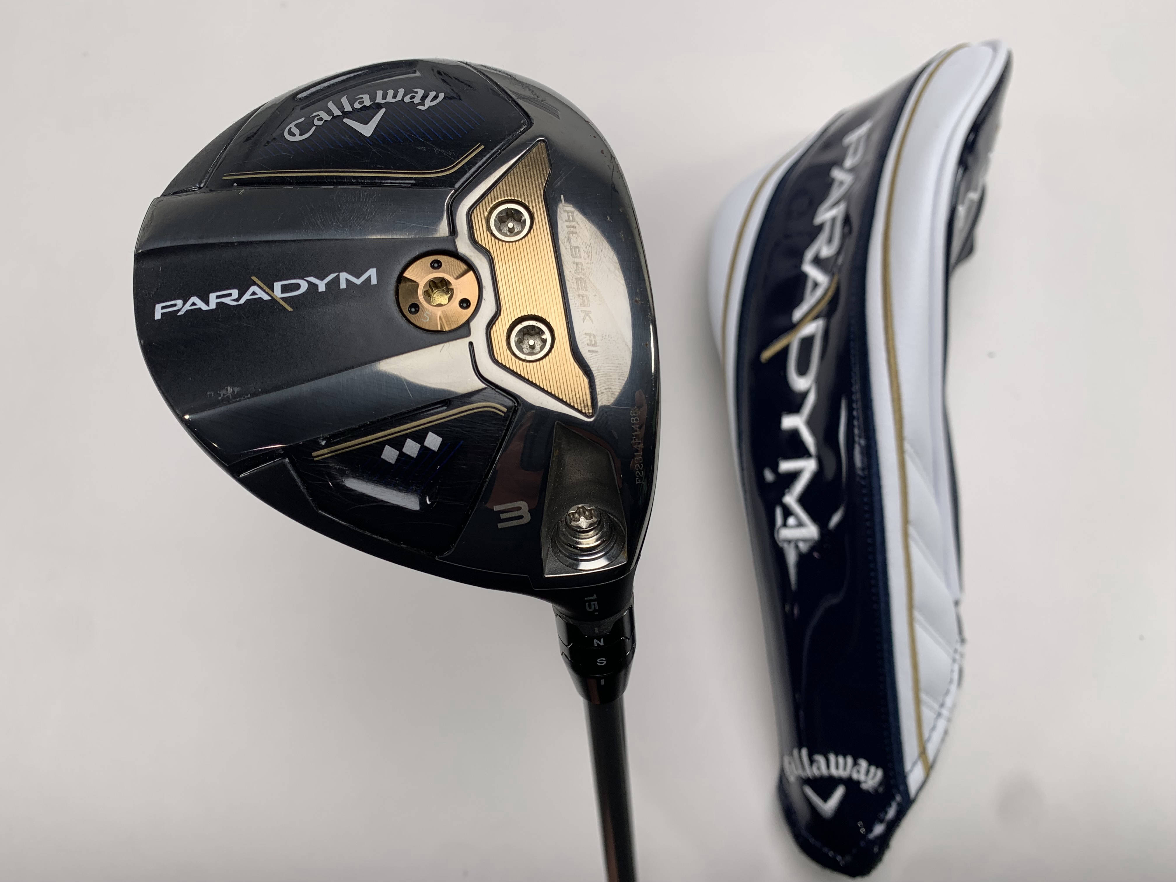 Callaway Paradym Triple Diamond 3 Fairway 15* Aldila Ascent Blue