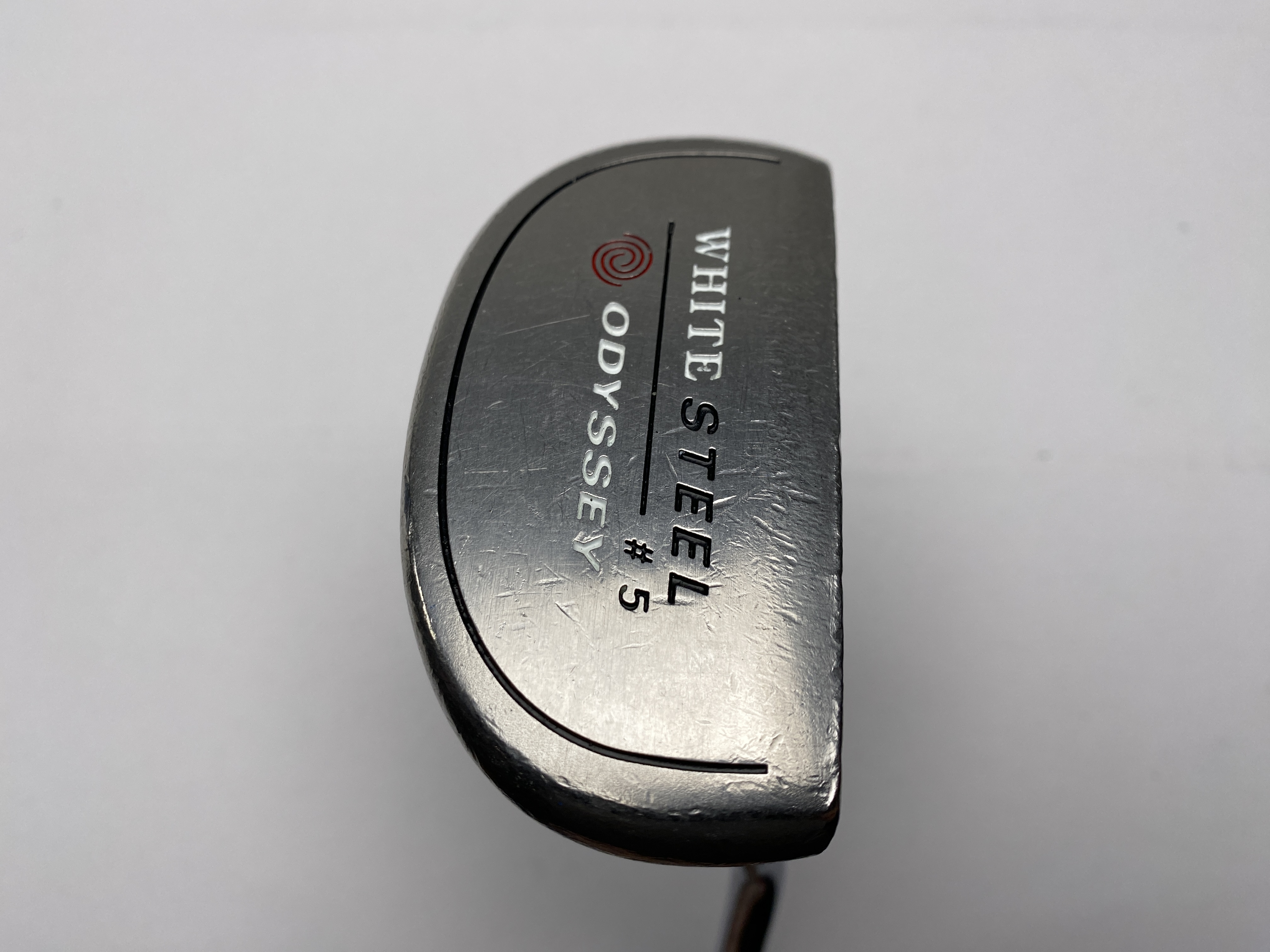 【美品】ODYSSEY WHITE STEEL #5 34インチ Odyssey White Steel 5 Putter 34