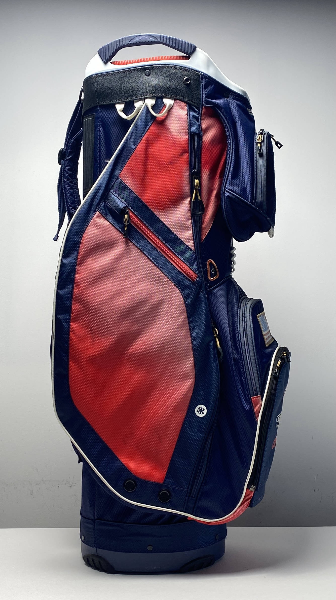 Sun Mountain USA Cart Bag Red/White/Blue 15-Way Divide Single