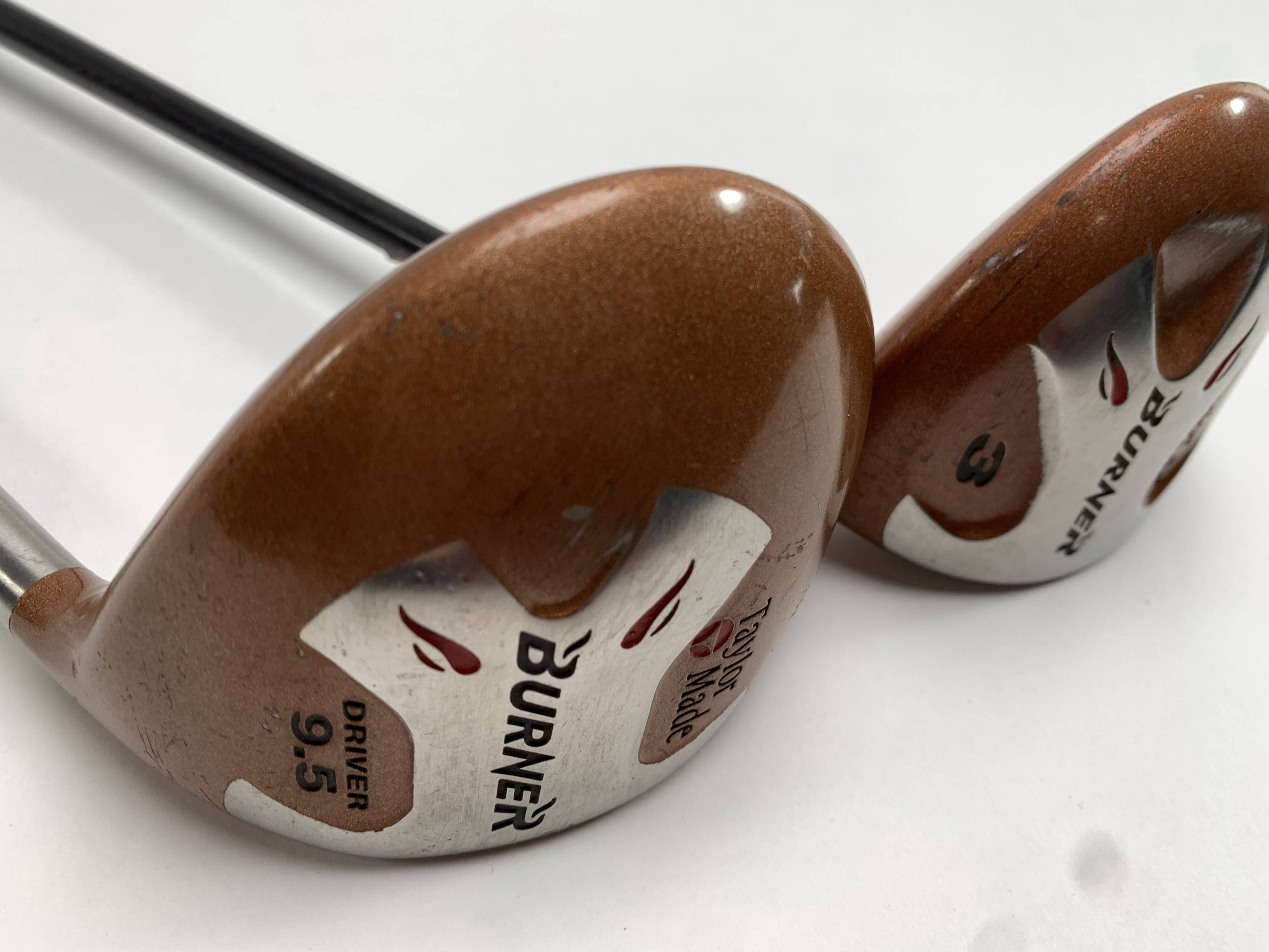 TaylorMade BURNER ドライバー 3本セット TaylorMade Burner 1994 Driver & 3 Fairway Wood Set 9.5* 15* Bubble