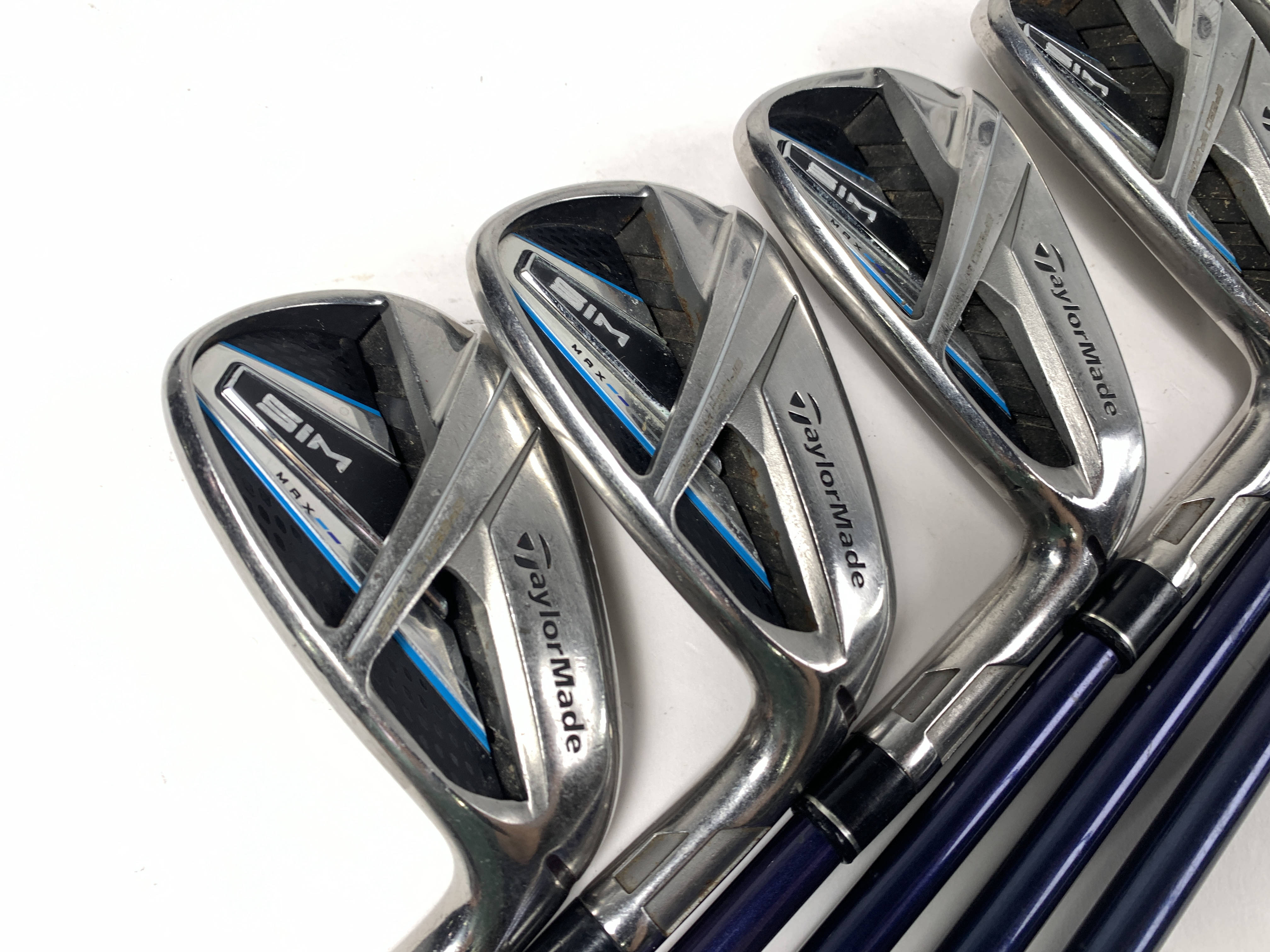 TaylorMade SIM MAX Iron Set 4-9 Fujikura Ventus Blue Regular