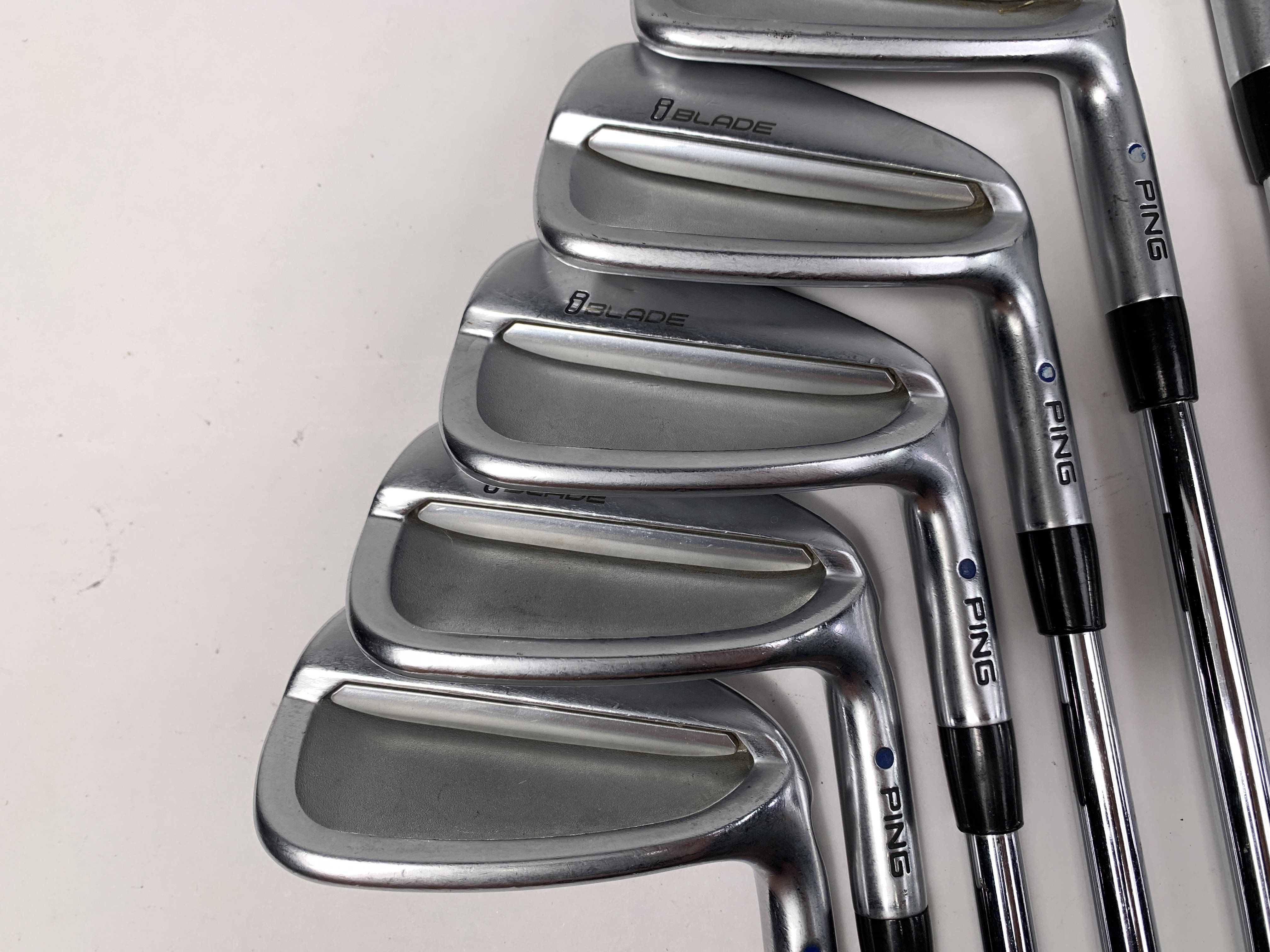 Ping iBlade Iron Set 4-PW Blue Dot 1* Up True Temper Dynamic Gold