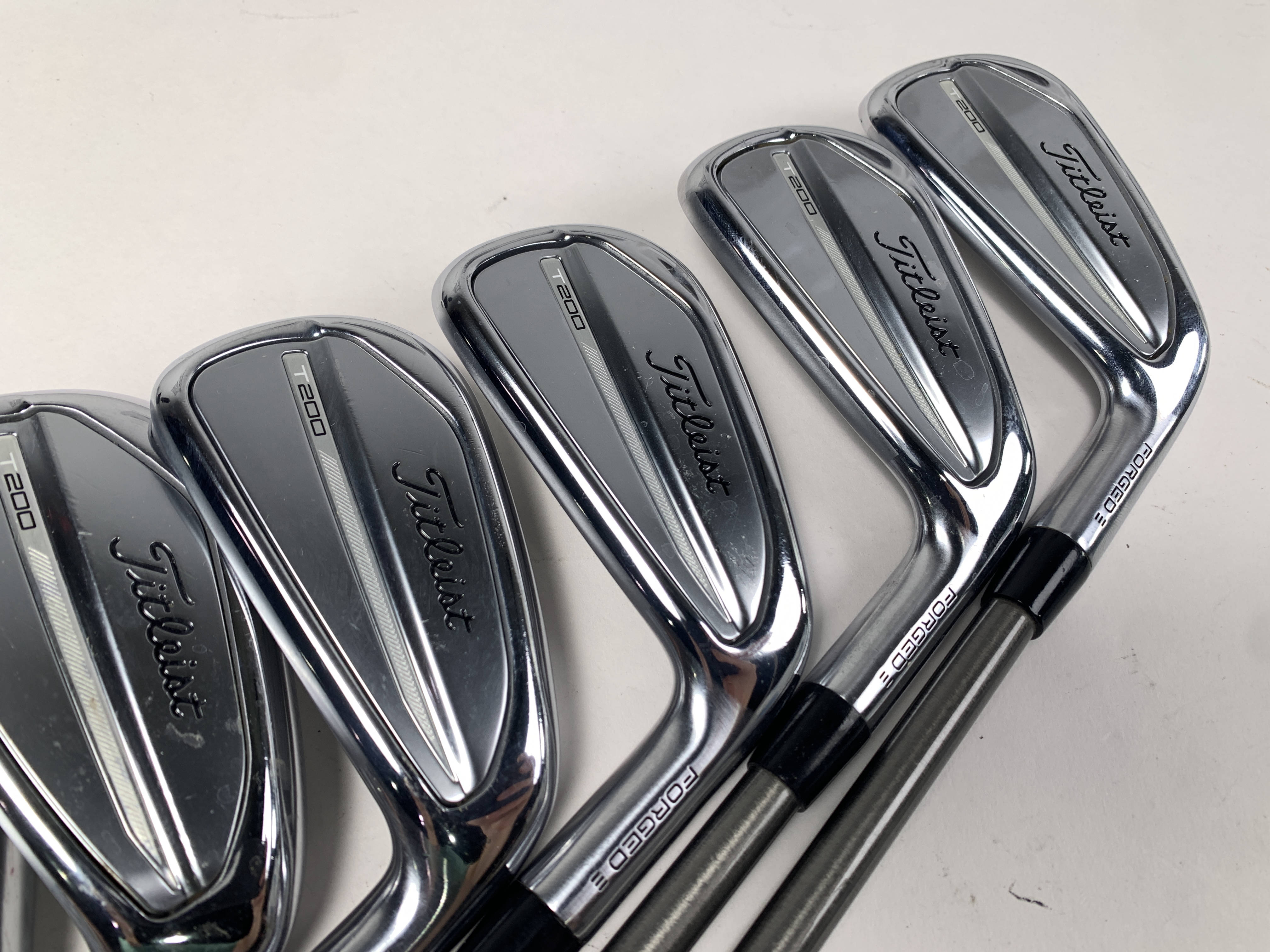クラブ Titleist T200 SteelFiber 95 Titleist T200 2023 Iron Set 4-PW+AW AeroTech SteelFiber i95 CW