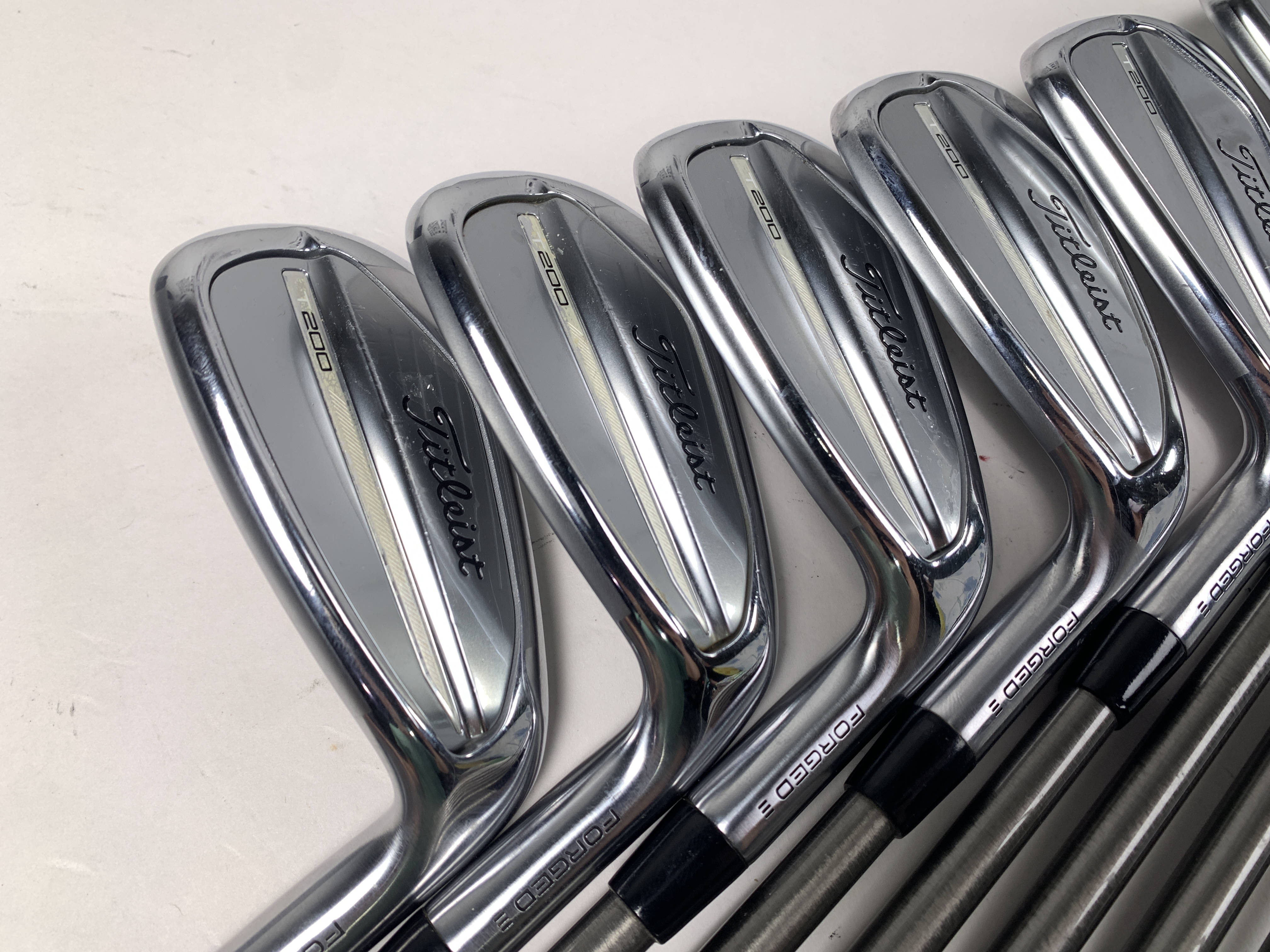 Titleist T200 2023 Iron Set 4-PW+AW AeroTech SteelFiber i95 CW