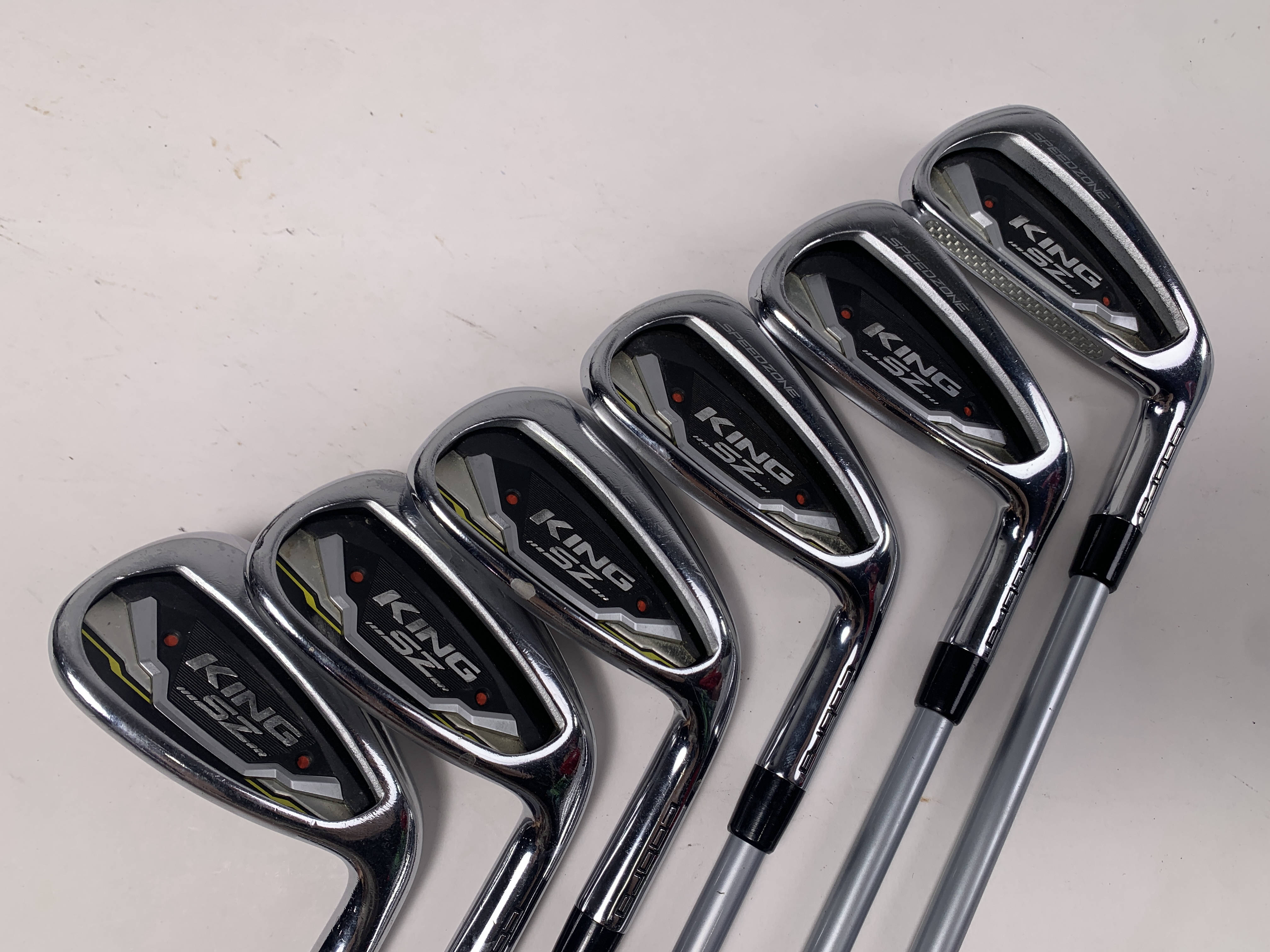 Cobra KING SpeedZone Iron Set 7-PW+GW+SW KBS TGI 50 Senior