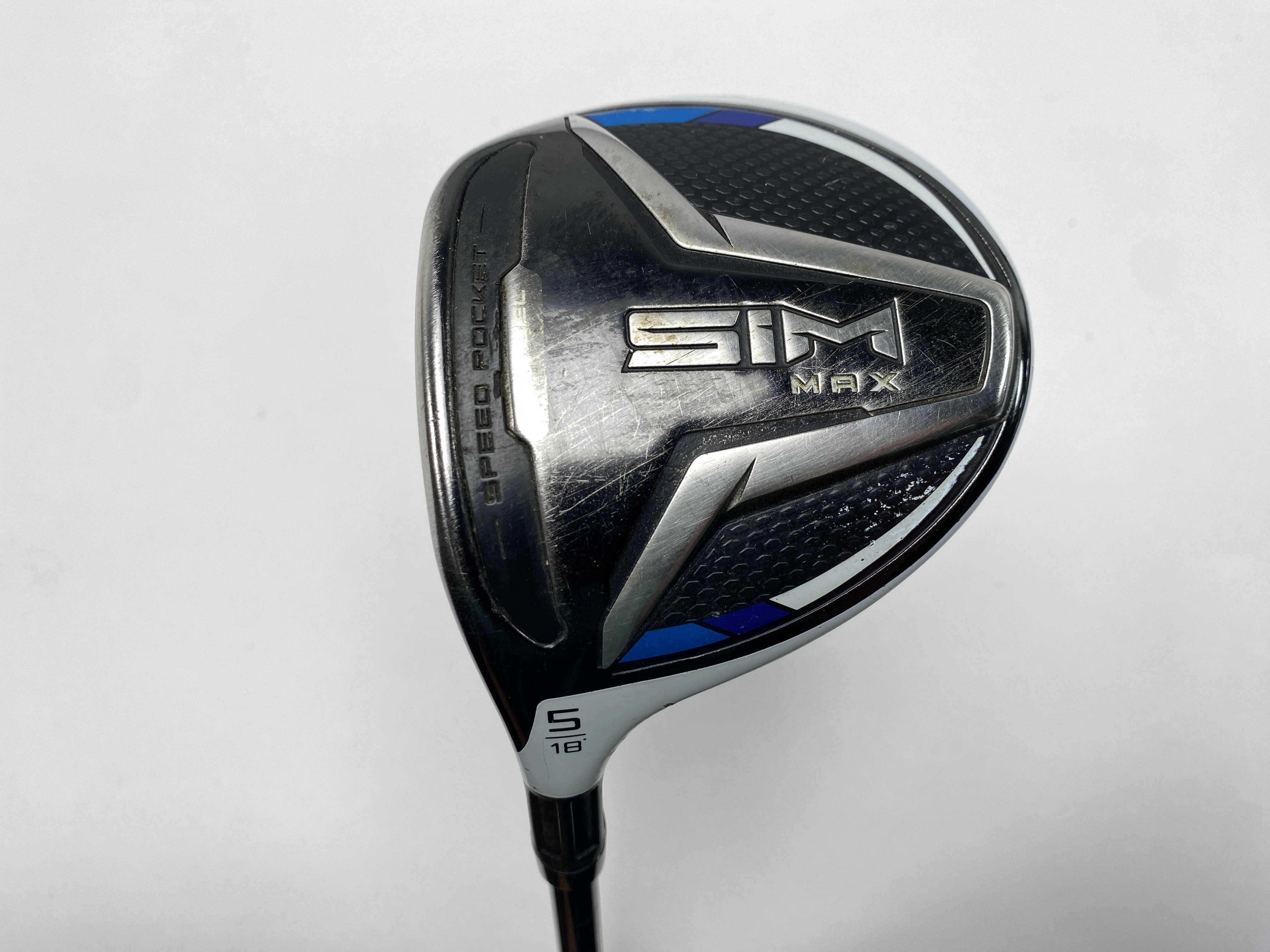 TaylorMade SIM MAX 5 Fairway Wood 18* Fujikura Ventus Blue 5R