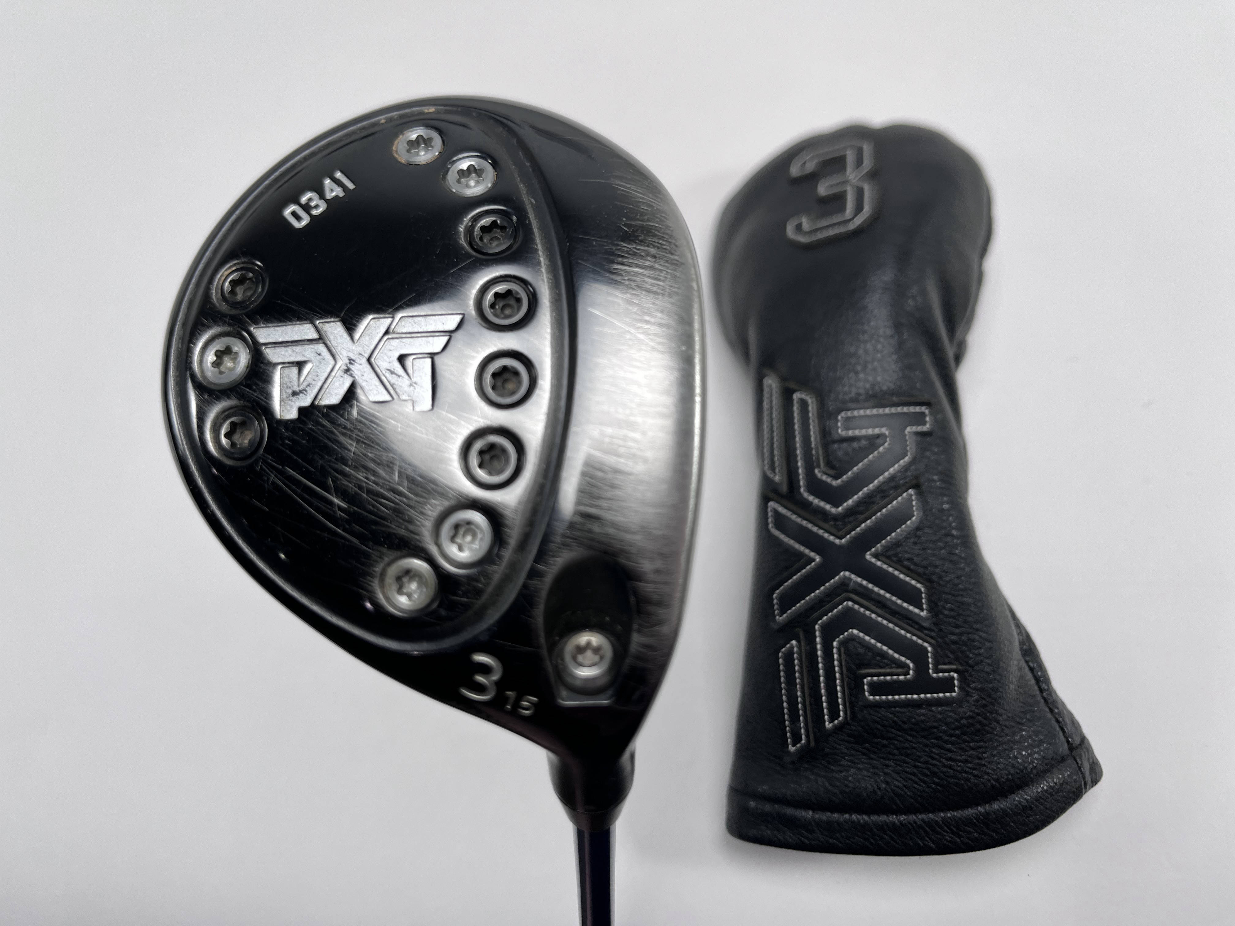 PXG 0341 3 Fairway Wood 15* Tour AD GT-7x Extra Stiff RH HC DENT