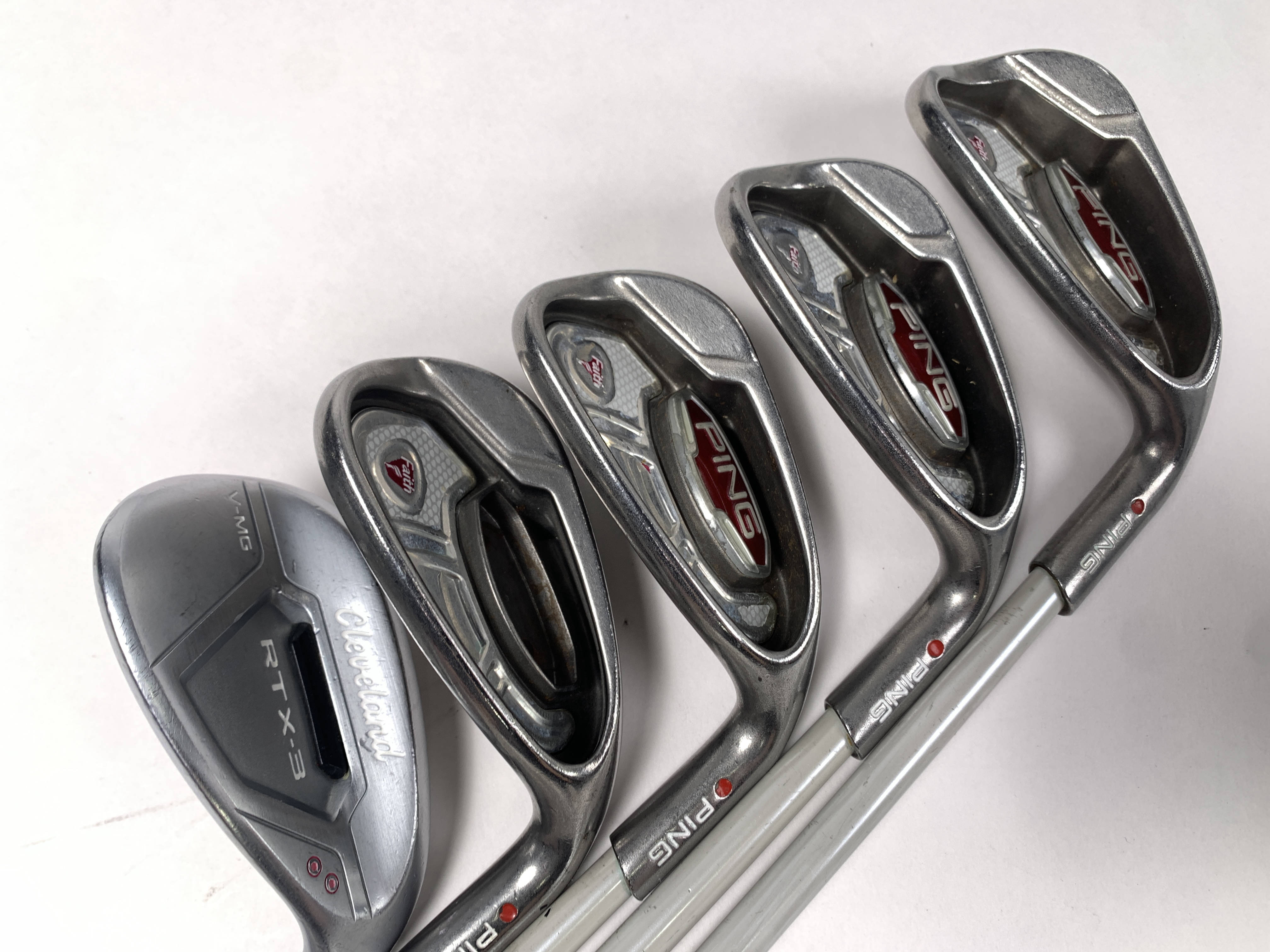 Ping Faith Iron Set 8-PW+SW+60* Red Dot 1* Flat Ladies Graphite RH
