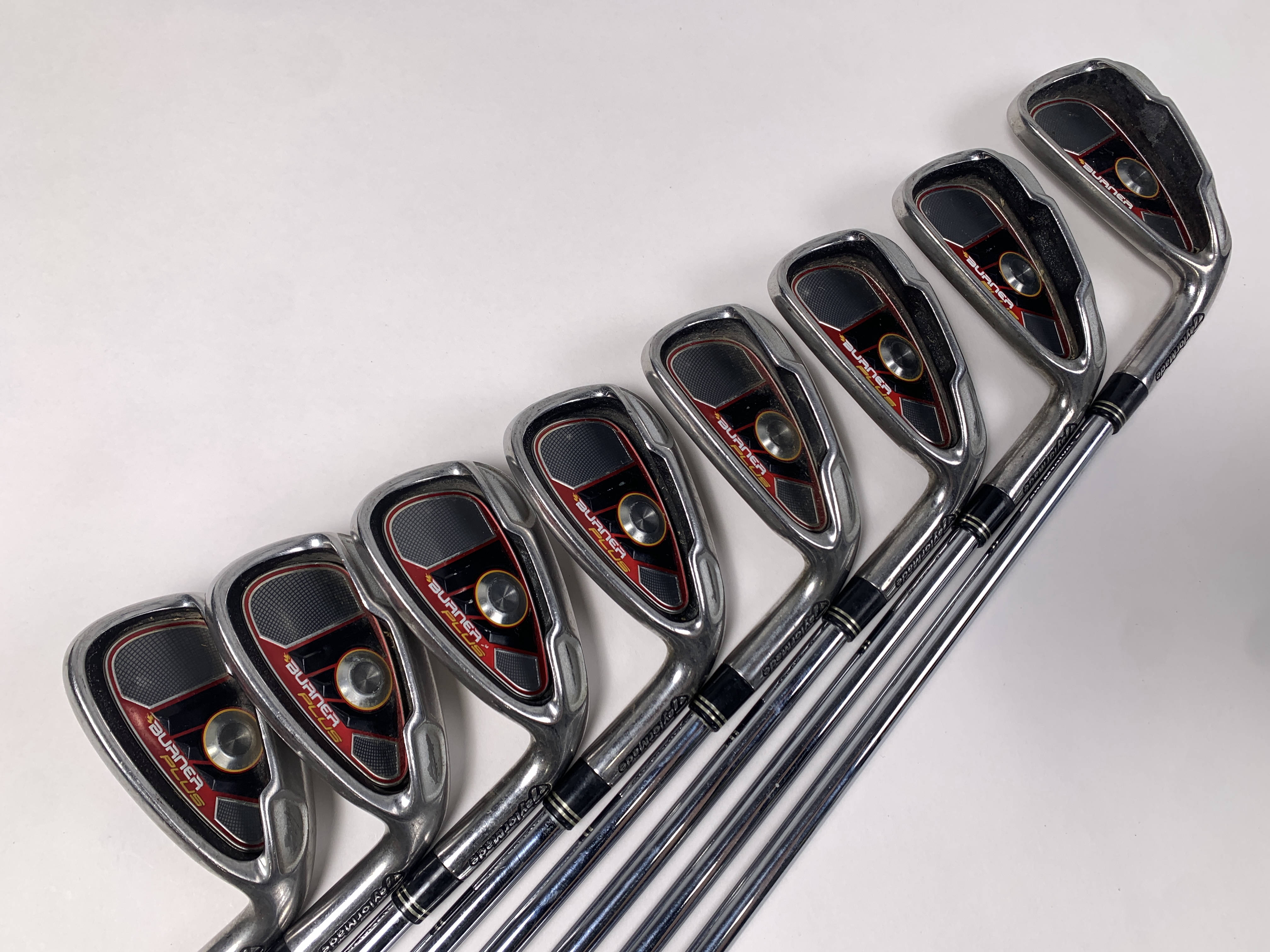 TaylorMade Burner Plus Iron Set 4-PW+AW Burner 85g Regular Steel