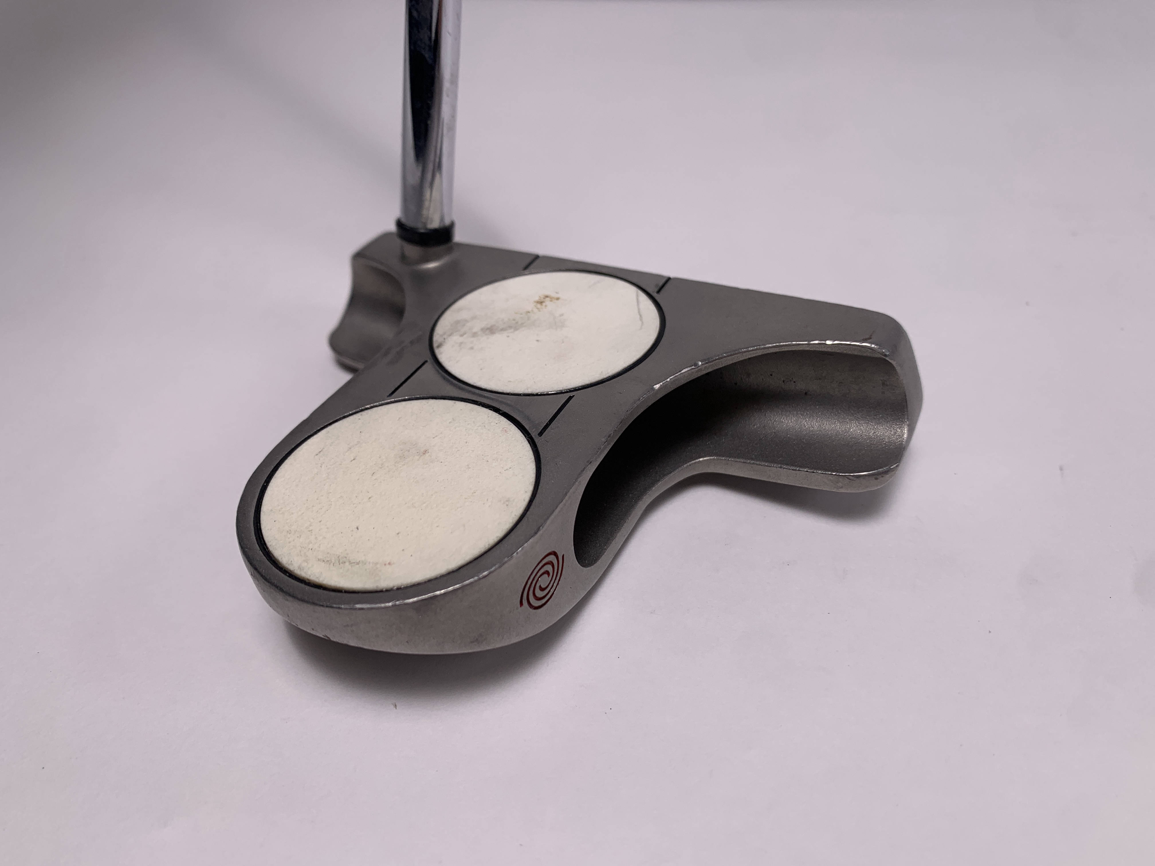 Odyssey White Steel 2-Ball Blade Putter 35