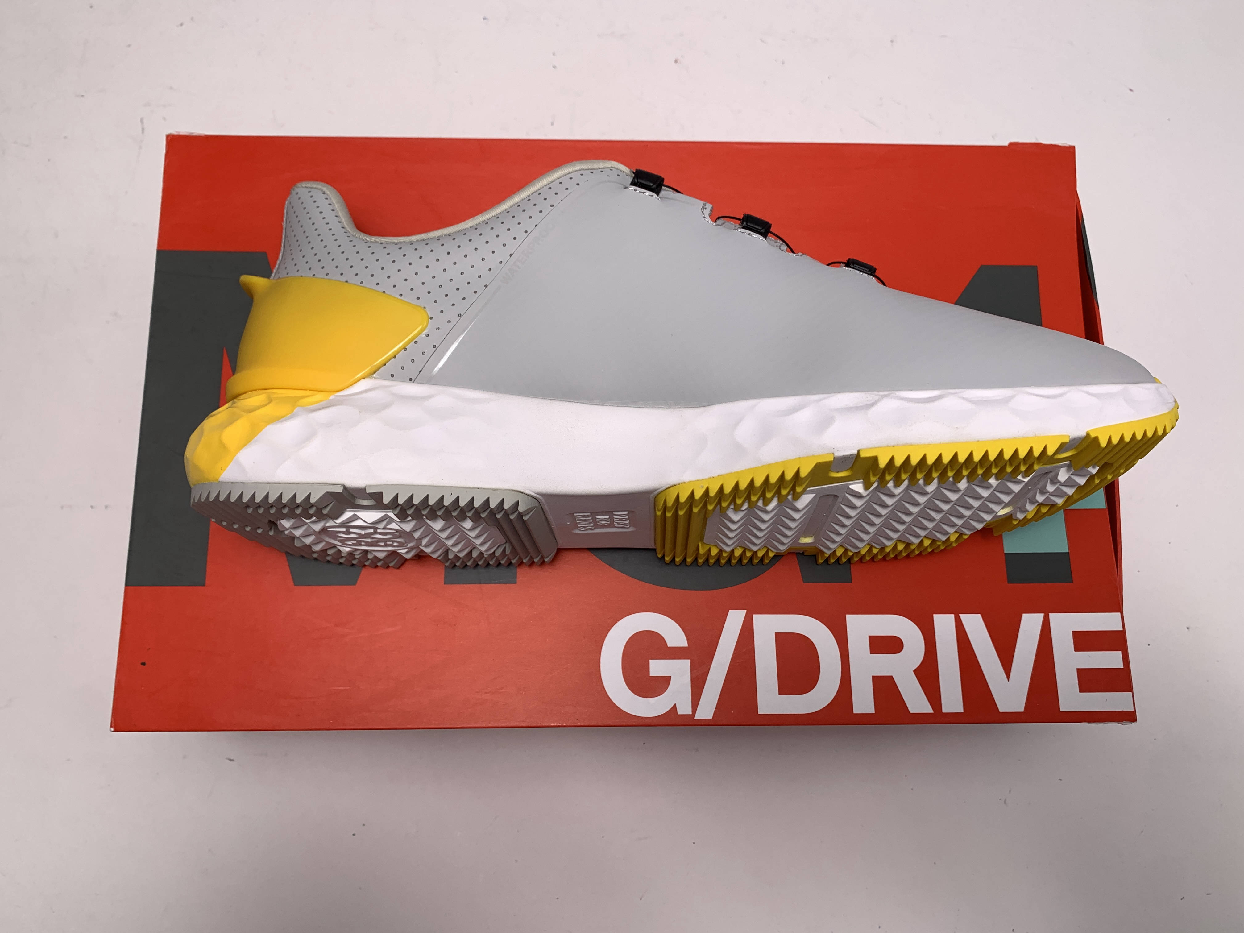 G/FORE イエロー グレー スニーカー G/FORE G/Drive BOA Golf Shoes Gray Men's SZ 11 (G4MF21EF32) | eBay
