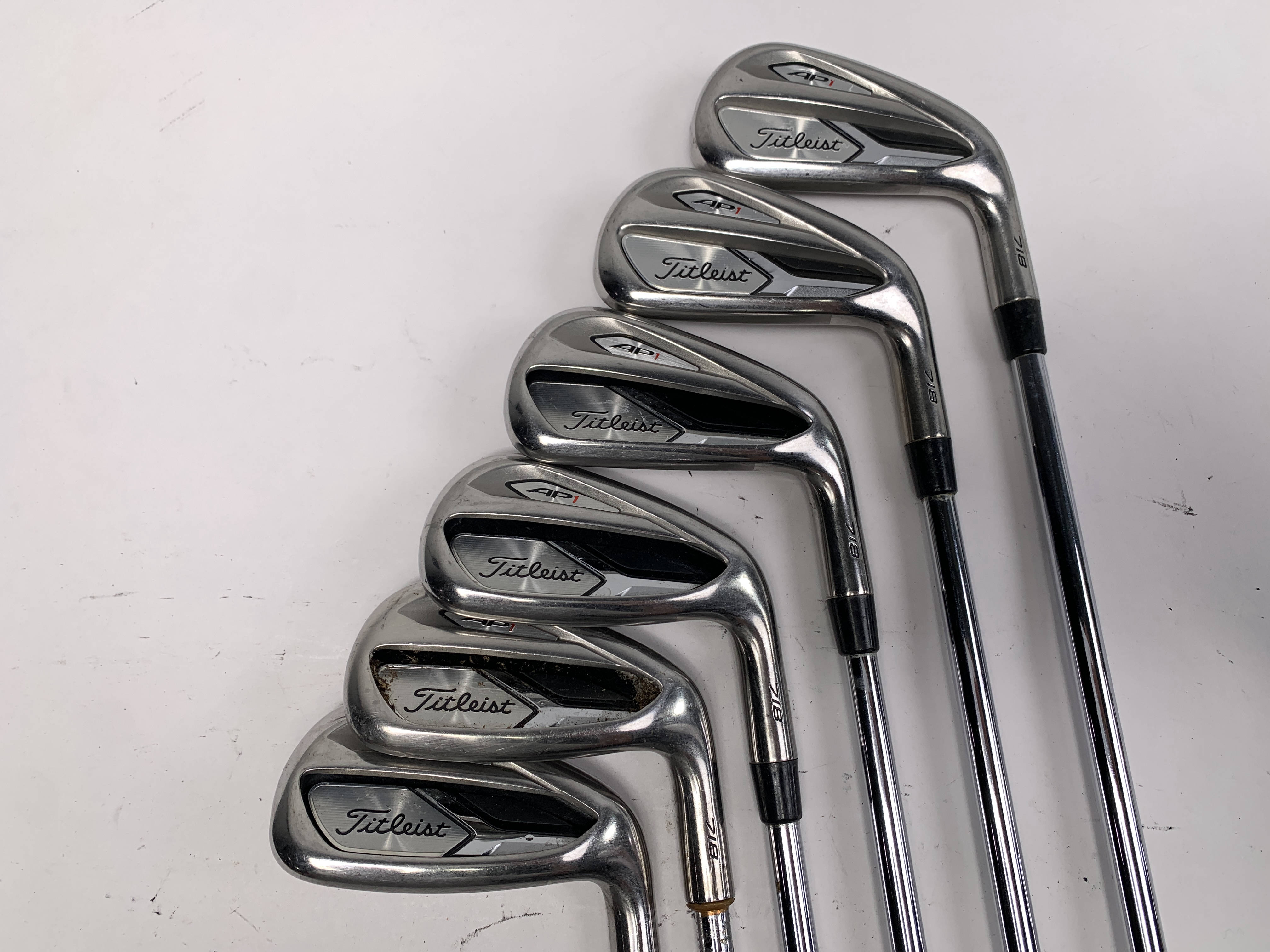 Titleist 718 AP1 Iron Set 4-PW (No 7) True Temper AMT Red S300
