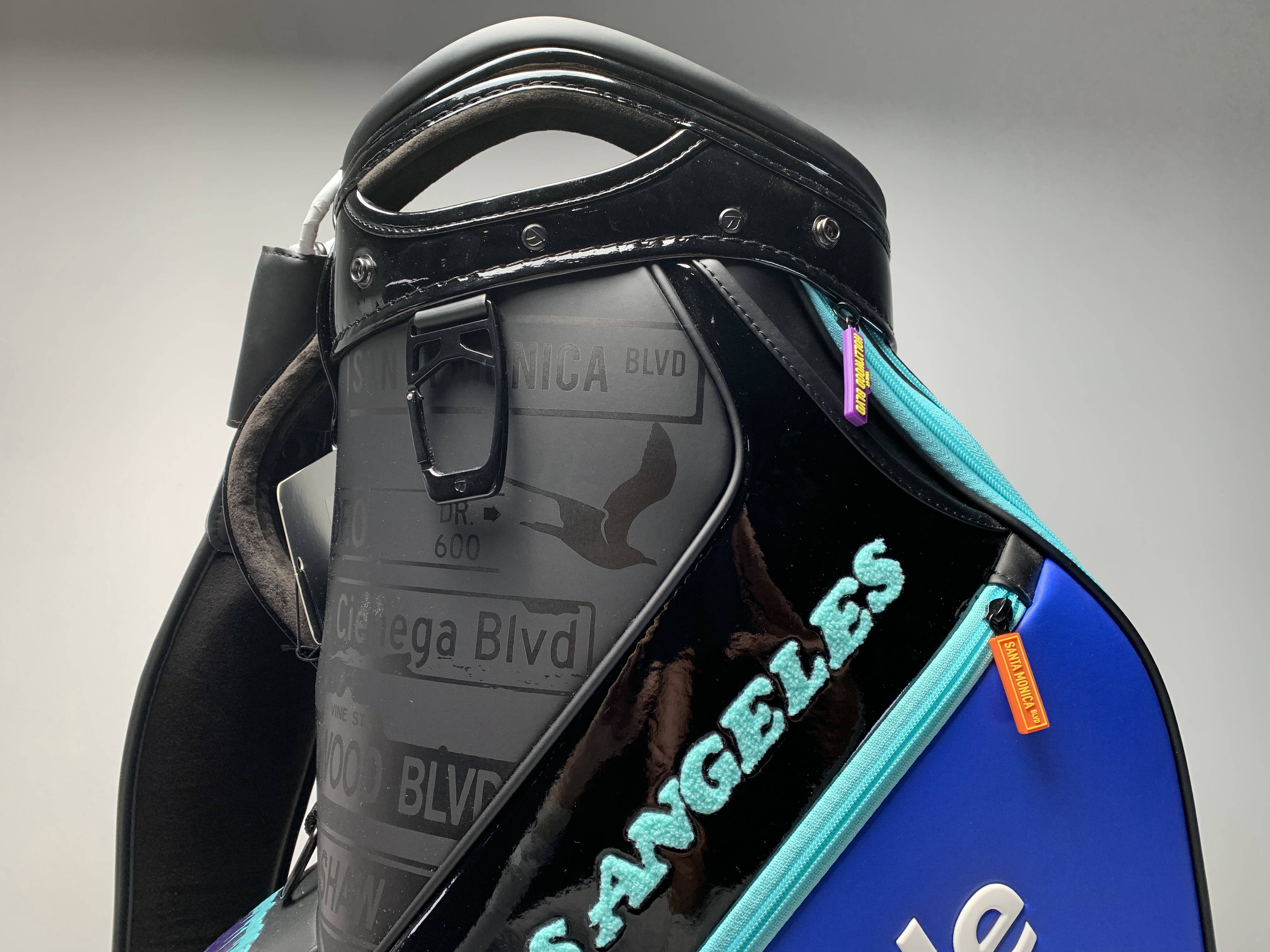 Taylormade 2023 US Open Los Angeles LACC Staff Bag Black 6-Way