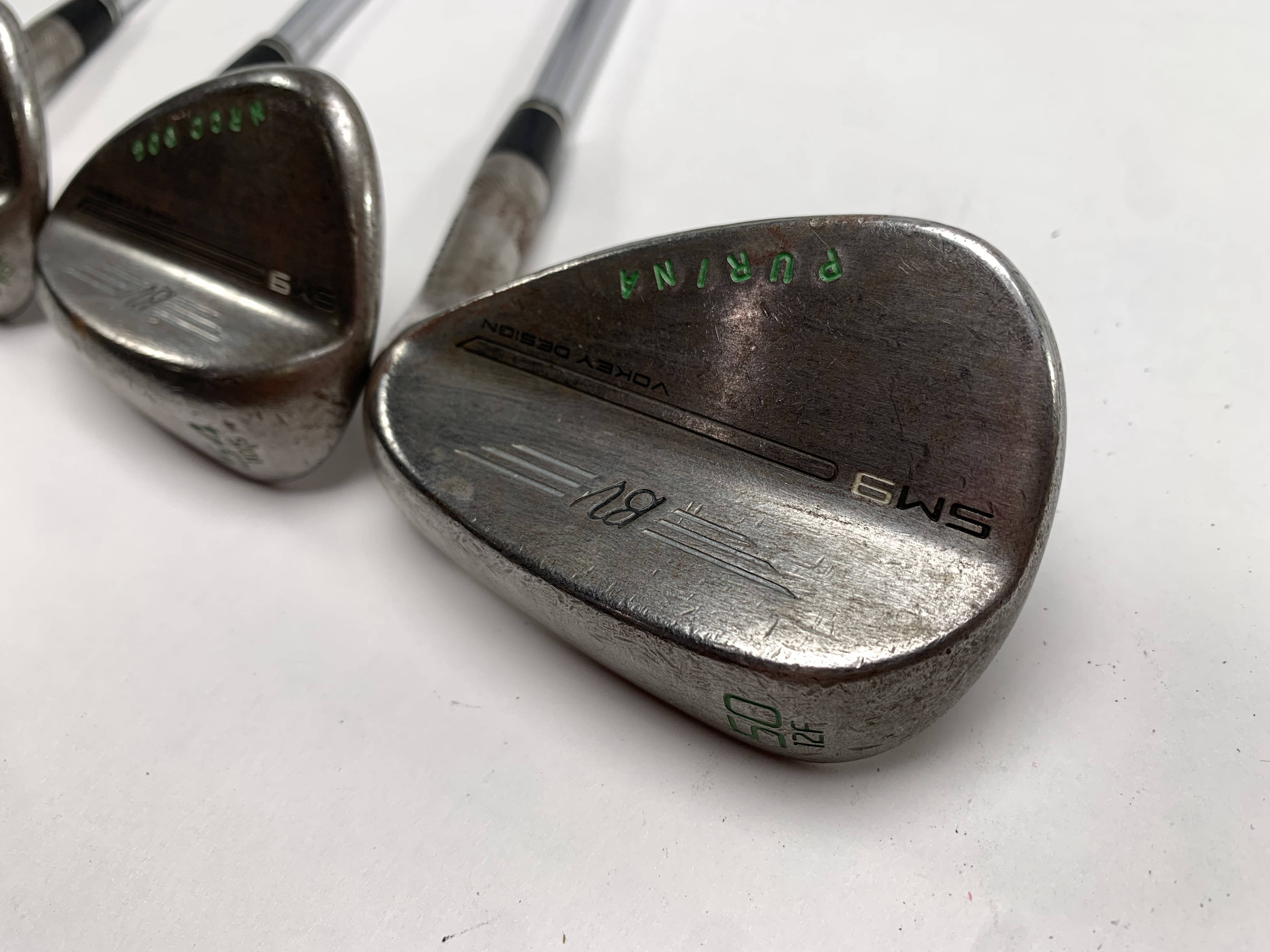 Titleist Vokey SM9 Raw Wedge Set 50* 12 54* 10 58* 8 Project