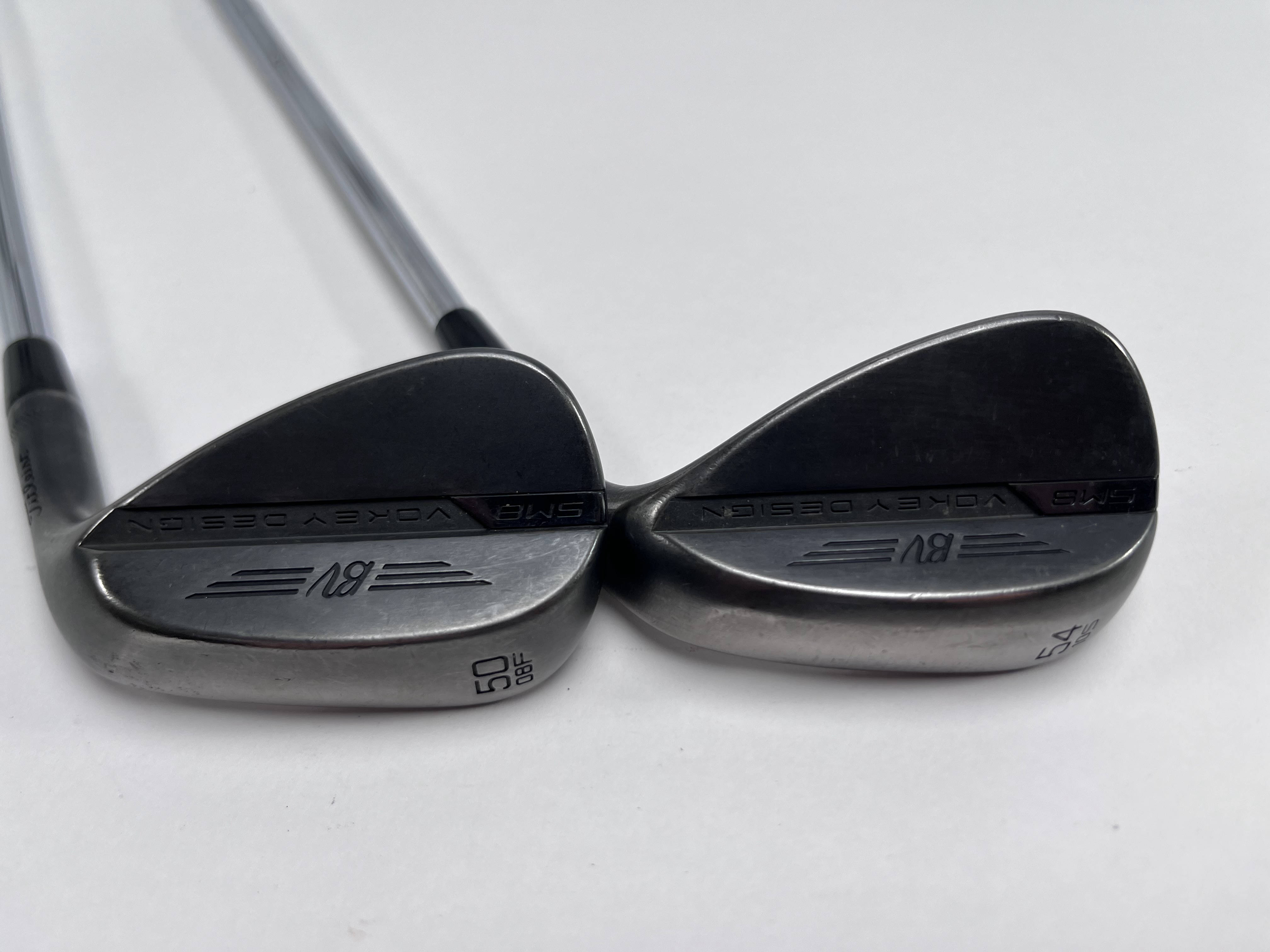 Titleist Vokey SM8 Jet Black Wedge Set 50* 8 | 54* 10 Wedge RH | eBay