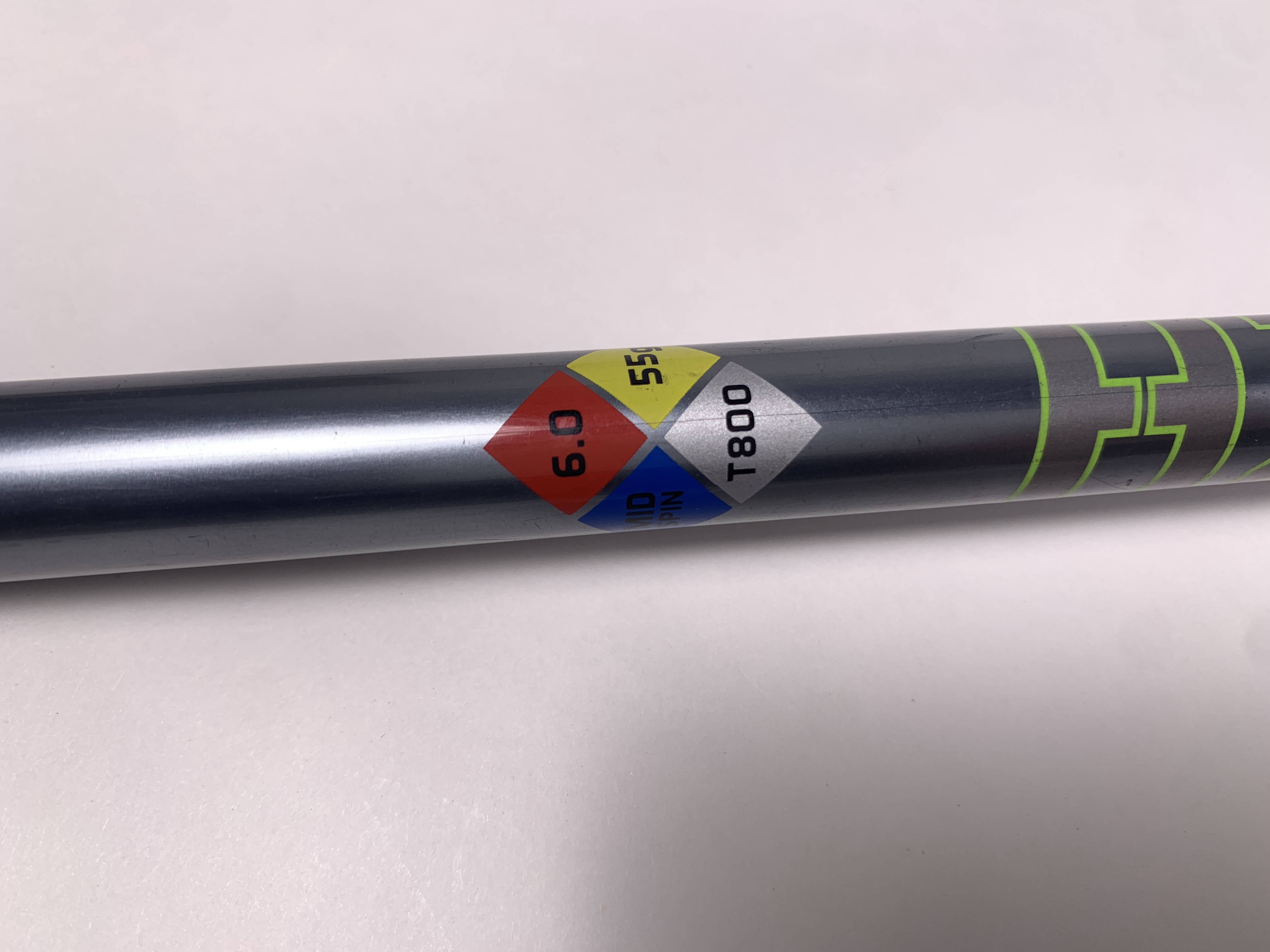 Project X HZRDUS 6.0 T800 55g Stiff Graphite Driver Shaft 44.5