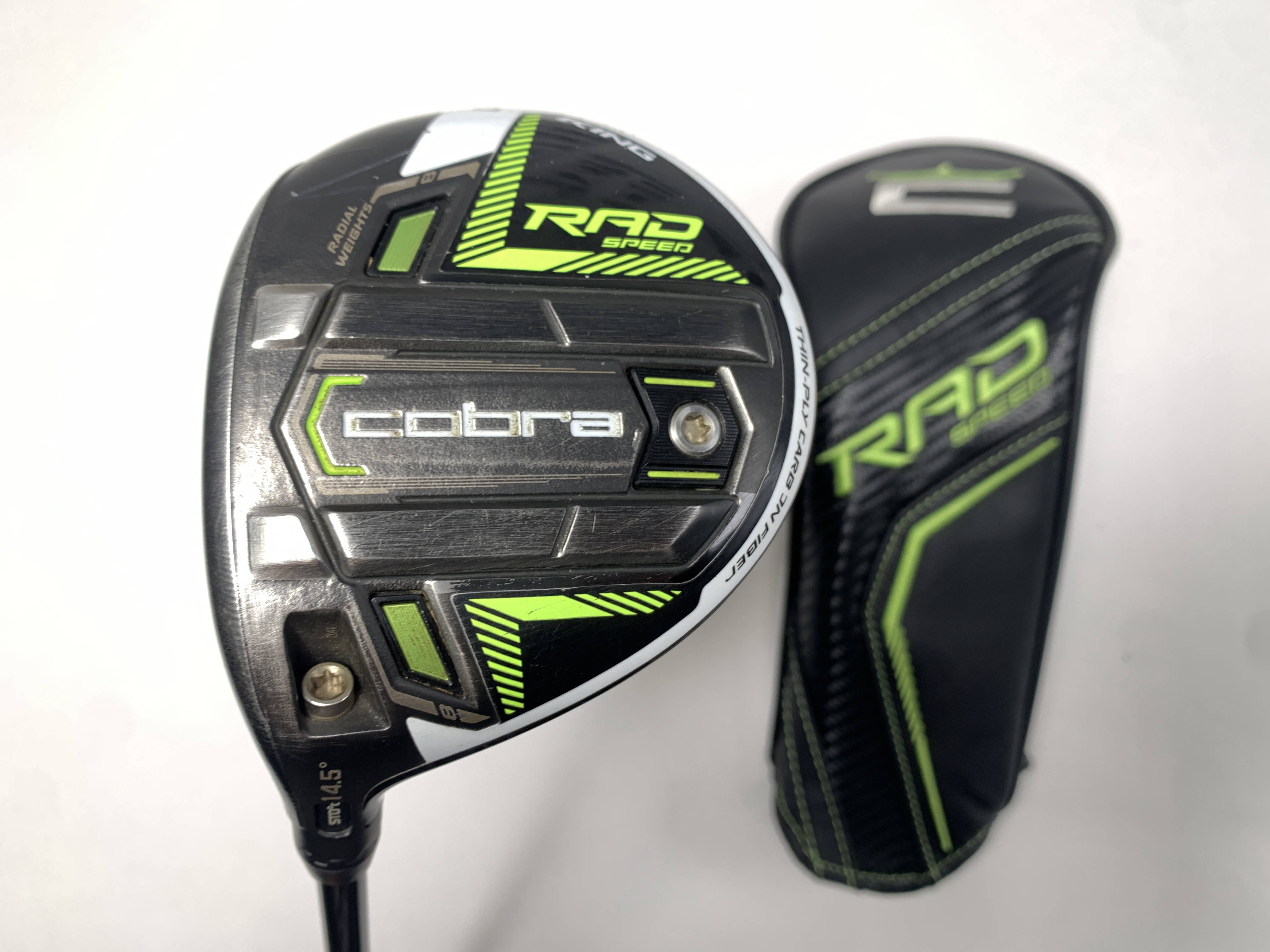 Cobra RAD Speed 3 Fairway Wood 14.5* Tour AD Tru Spec 55A 55g 