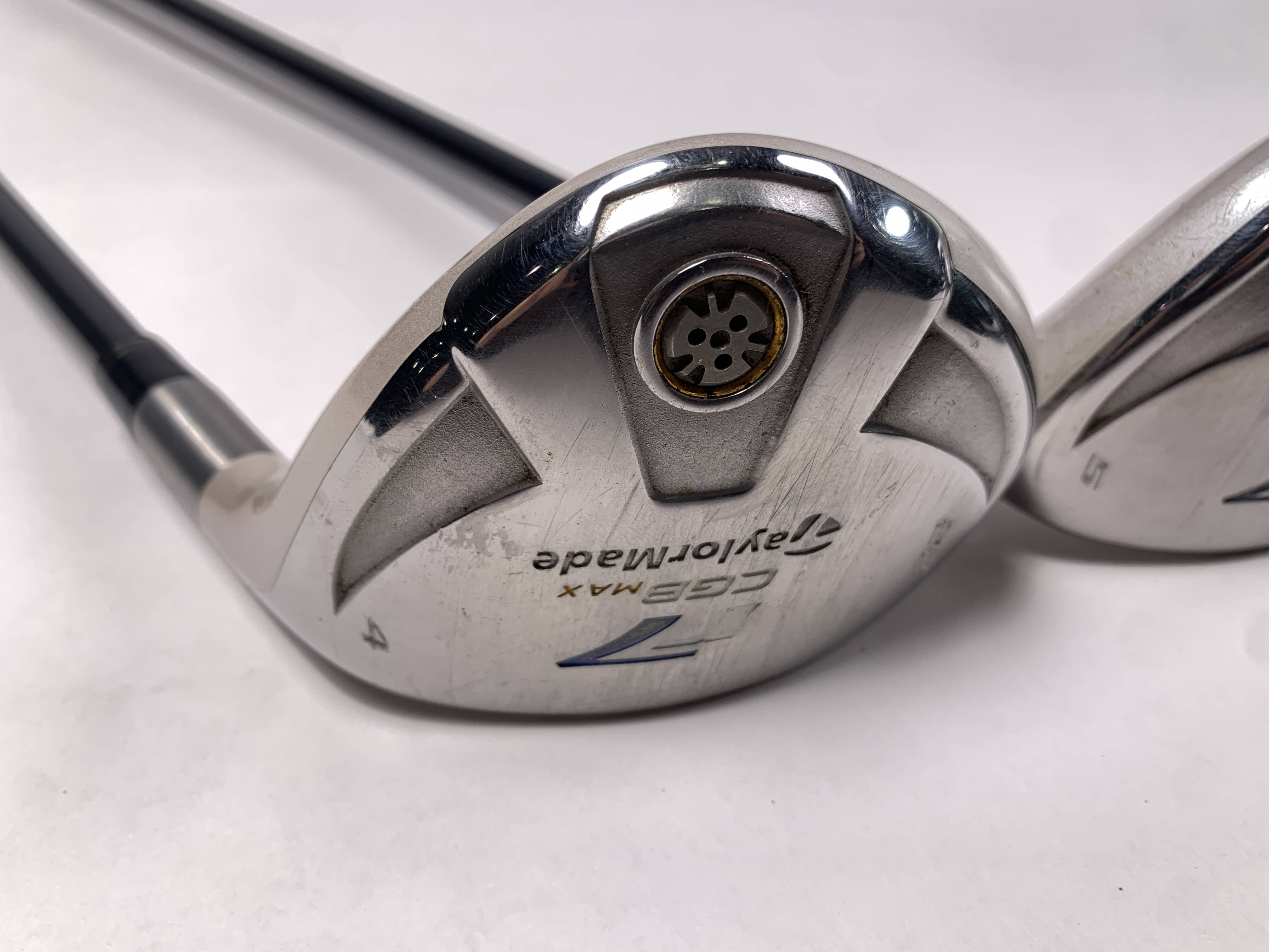 TaylorMade r7 CGB MAX アイアンセット 5本 REAX TaylorMade R7 CGB Max 4 & 5 Hybrid Set 22* 25* REAX SuperFast 45g
