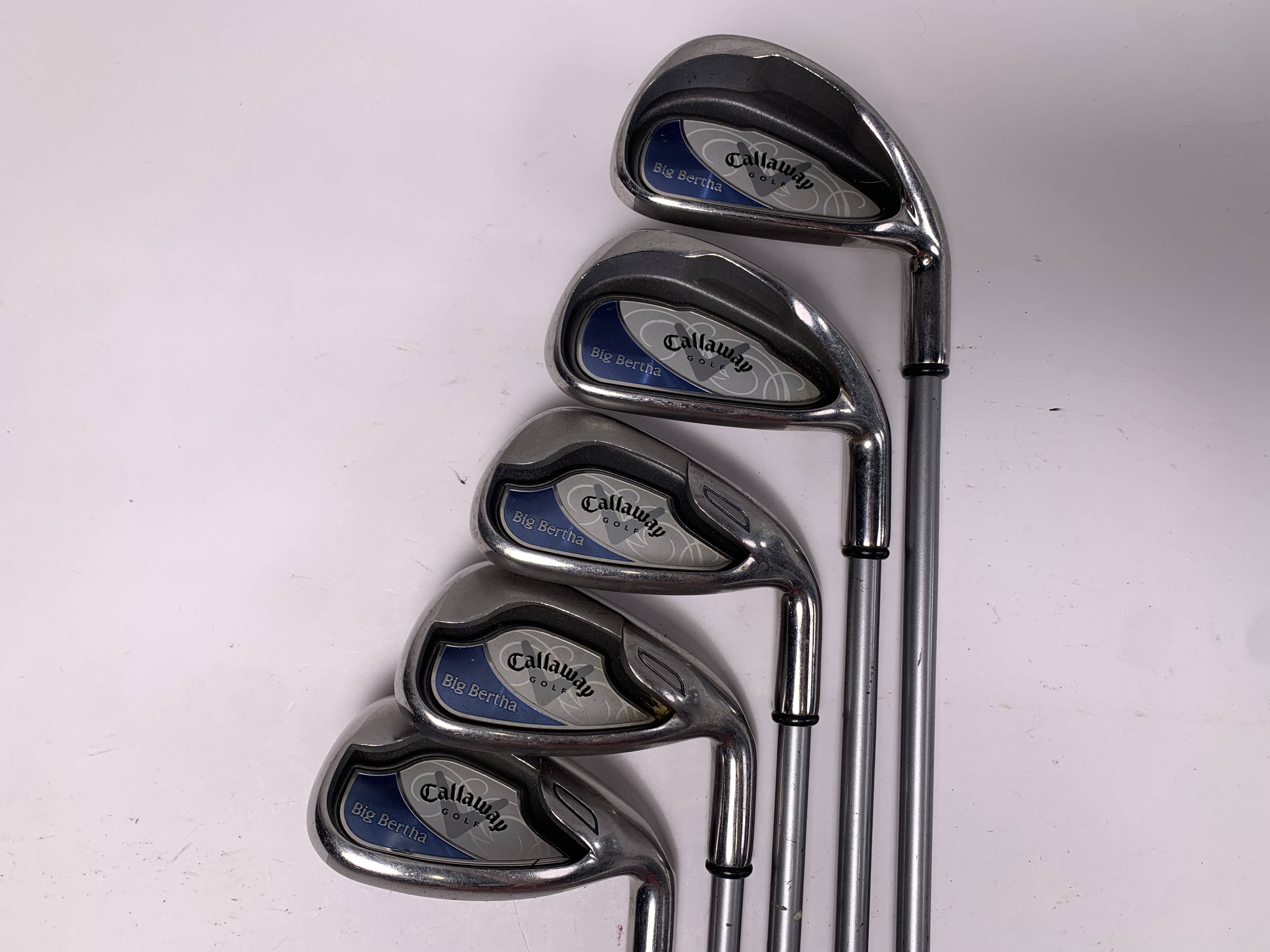 Callaway Big Bertha 2006 Iron Set 6-PW+SW 55g Ladies Graphite RH