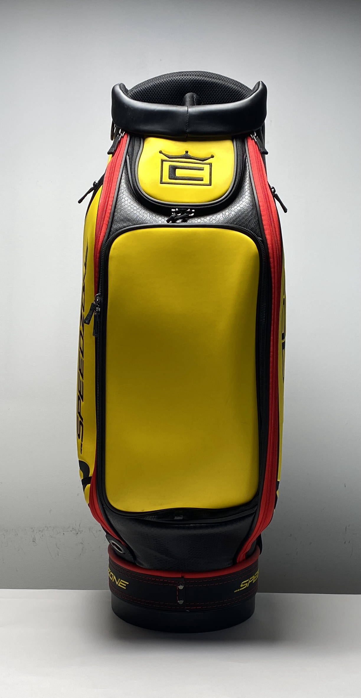 Vessel Cobra Speedzone Staff Bag Black Yellow 6-Way Divide Single