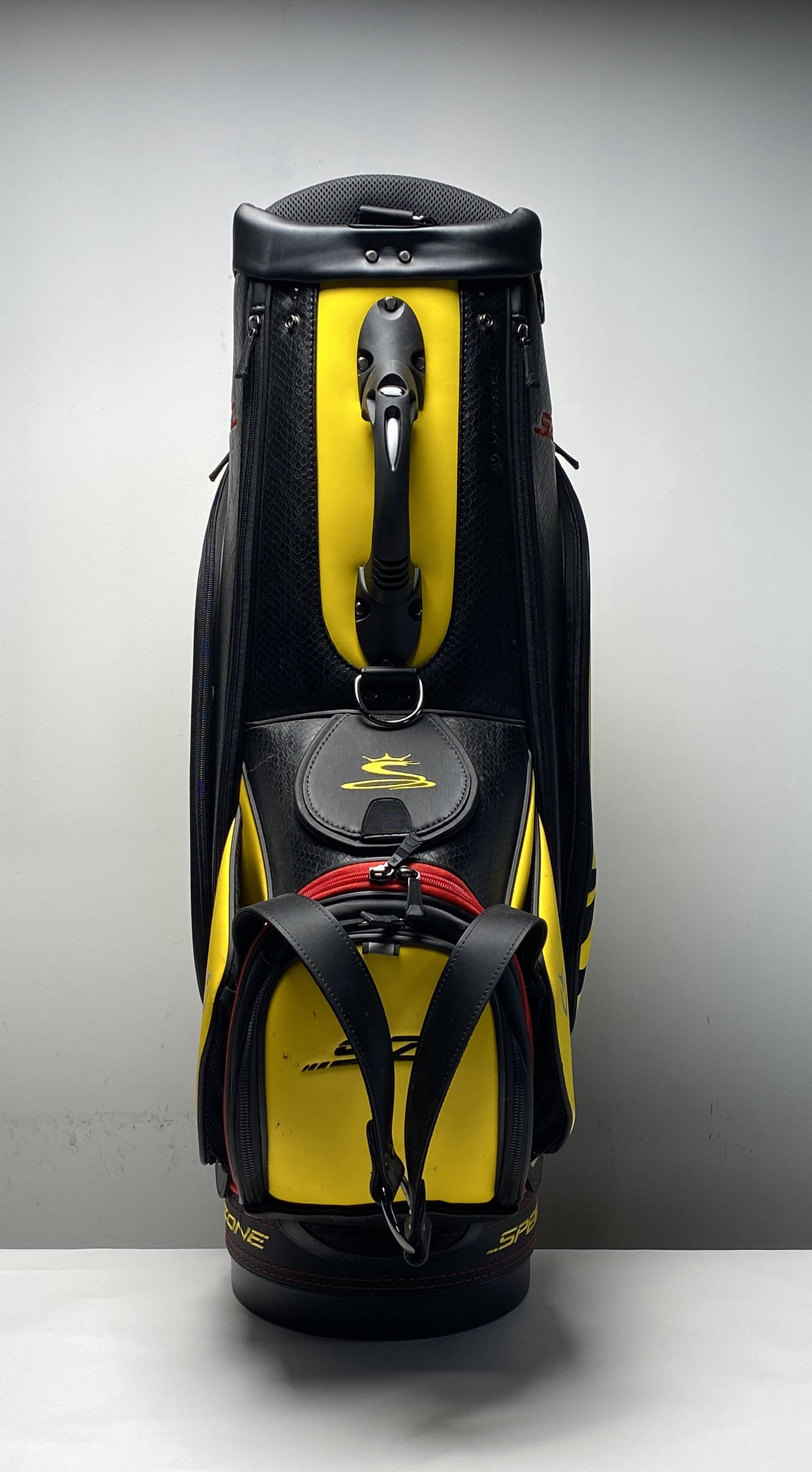 Cobra ゴルフ　ボストンバッグ 黒/黄色 Vessel Cobra Speedzone Staff Bag Black Yellow 6-Way Divide Single