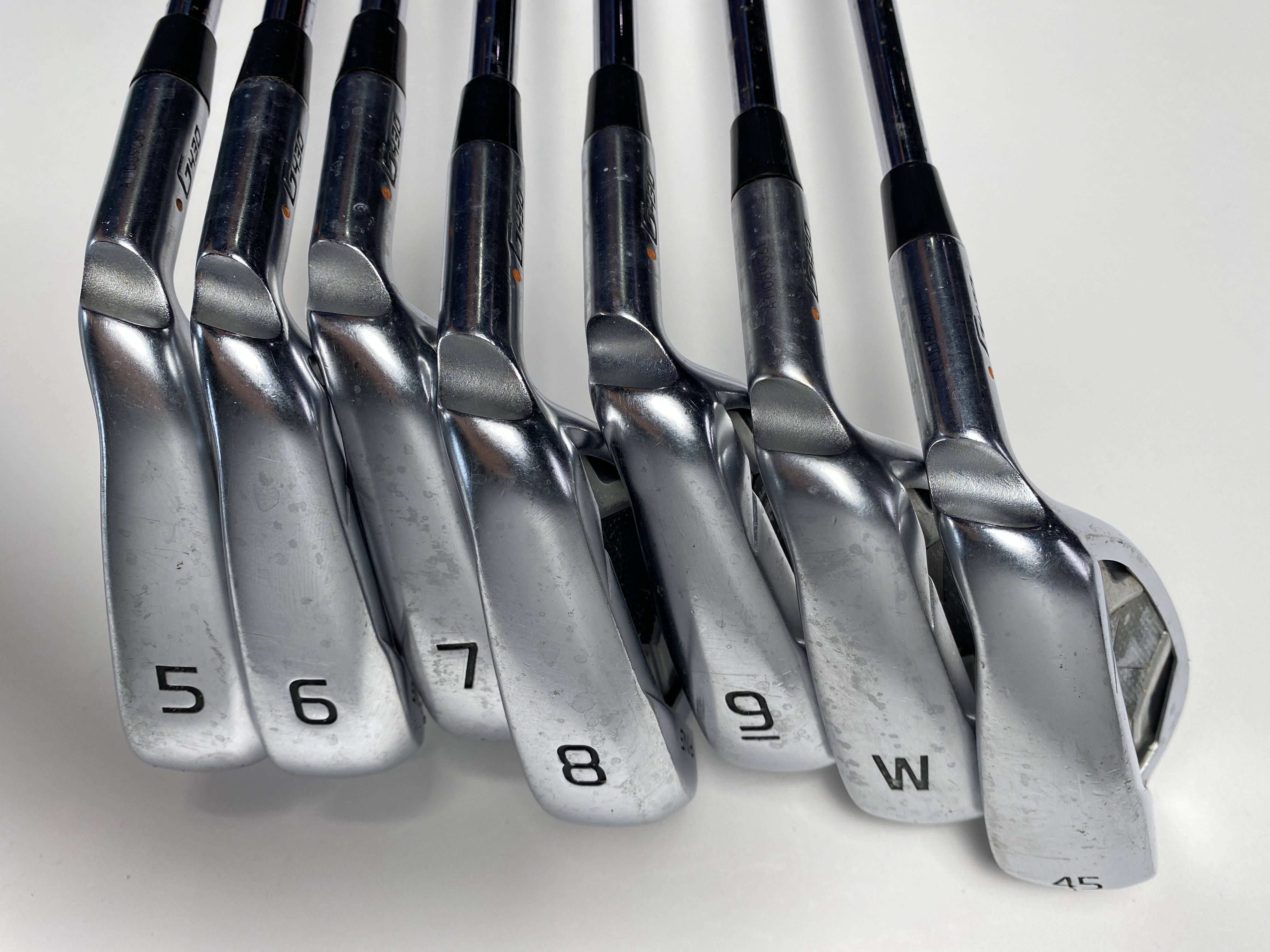 Ping G430 Iron Set 5-PW+GW Orange Dot 2* Flat DG X100 Tour Issue