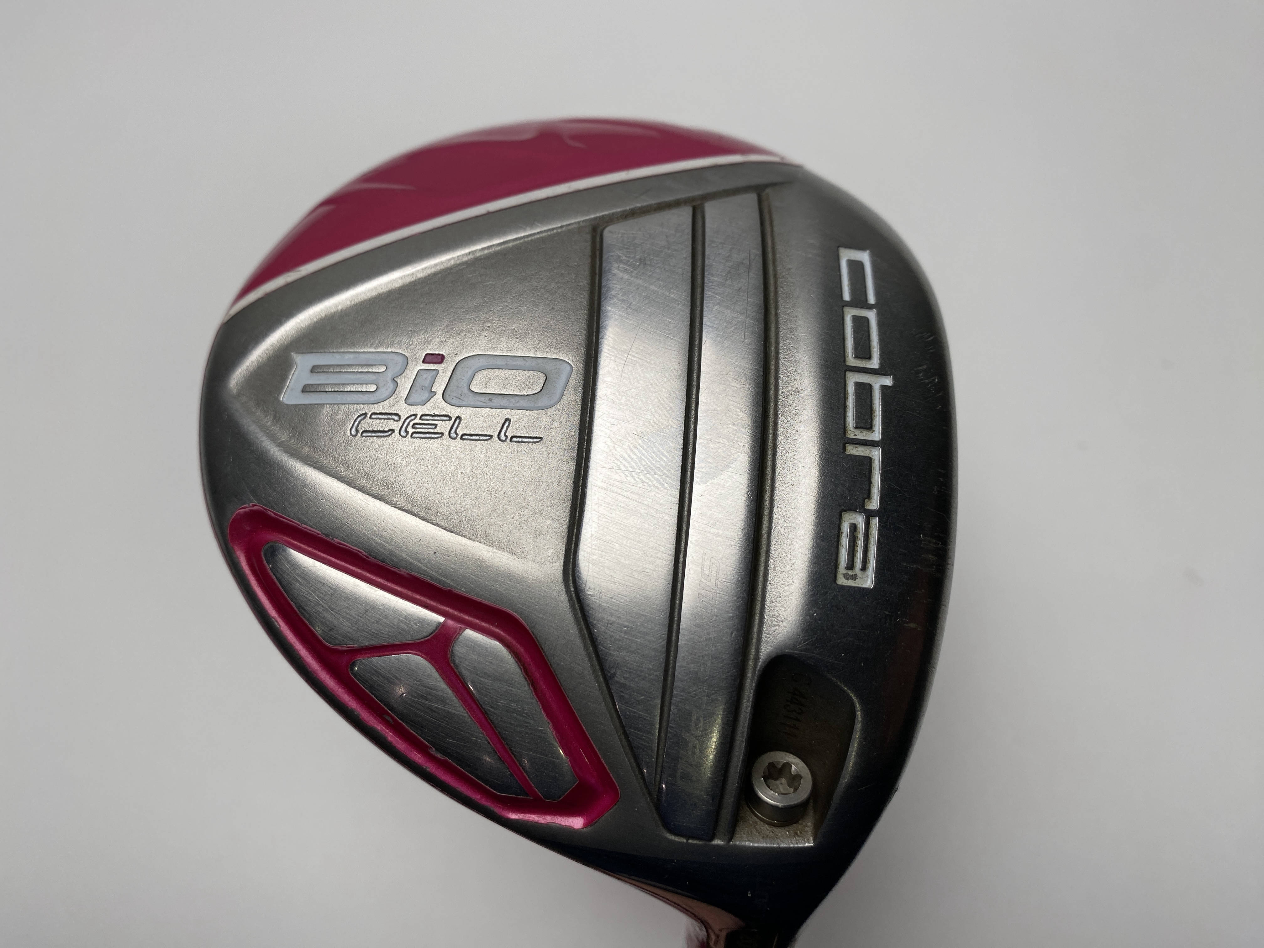 Cobra Bio Cell Pink Womens 3-5 Fairway Wood 15* Project X PXv 49g