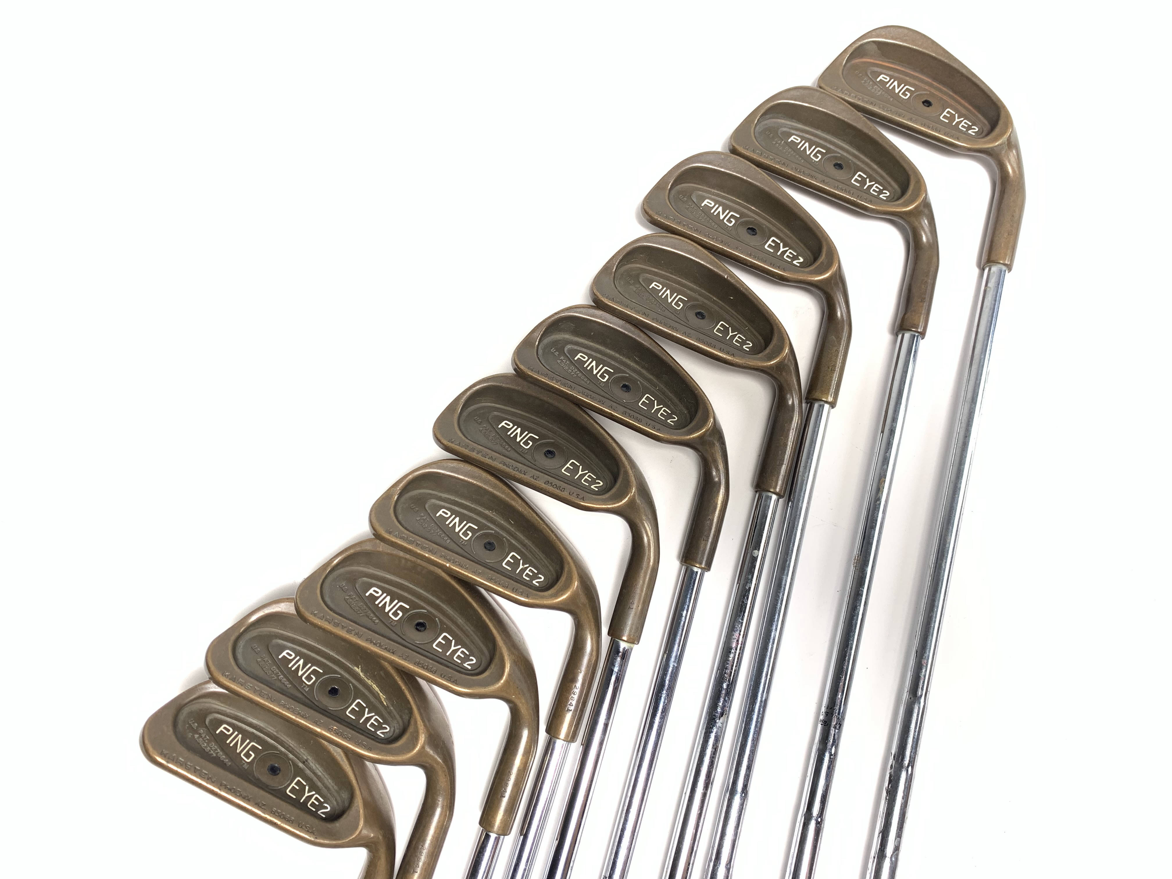 Ping Irons Black Dot Ping Eye 2 Beryllium Copper Right Handed Ping