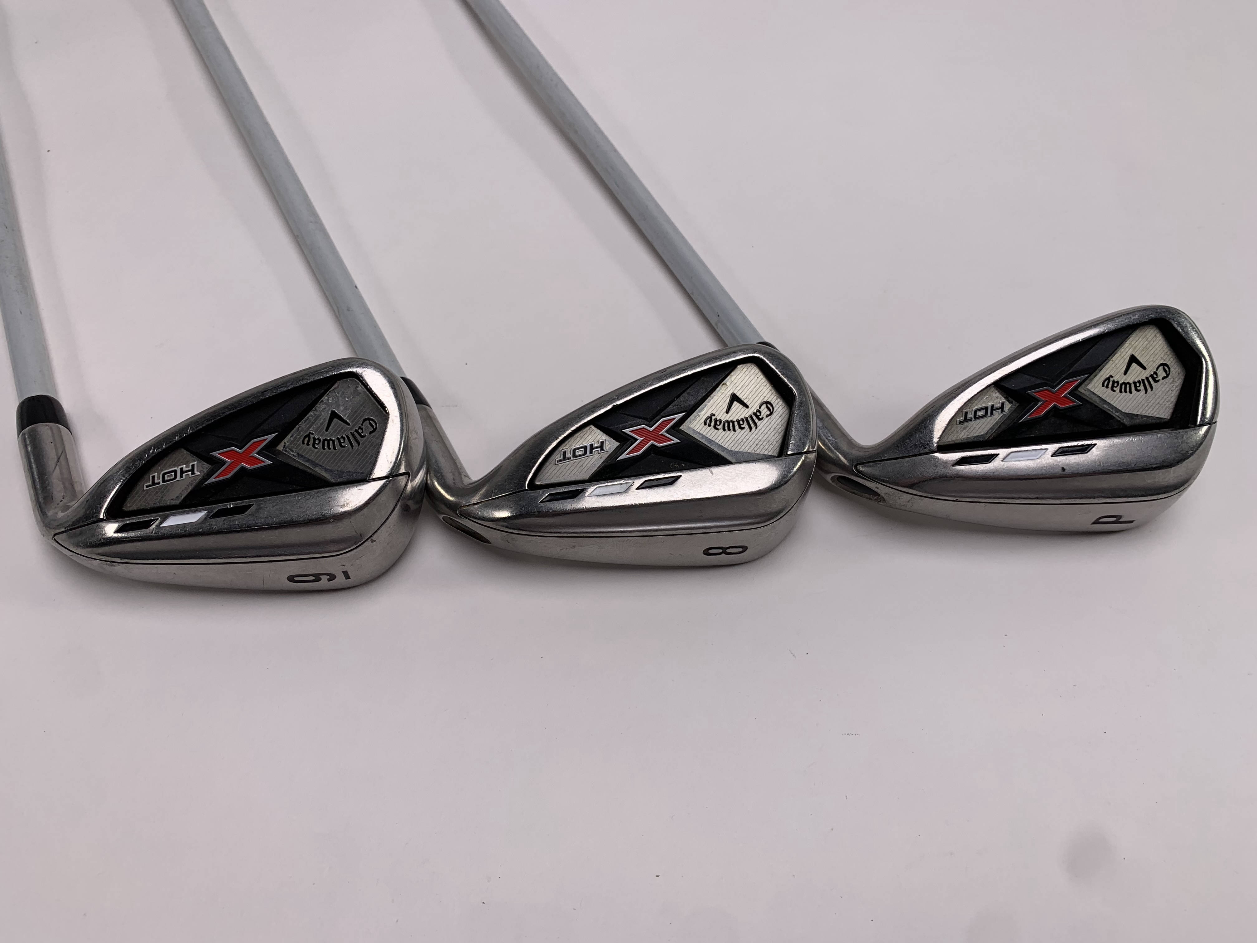 クラブ Callaway Callaway X Hot 19 Iron Set 8-PW 75g Regular Graphite Mens RH